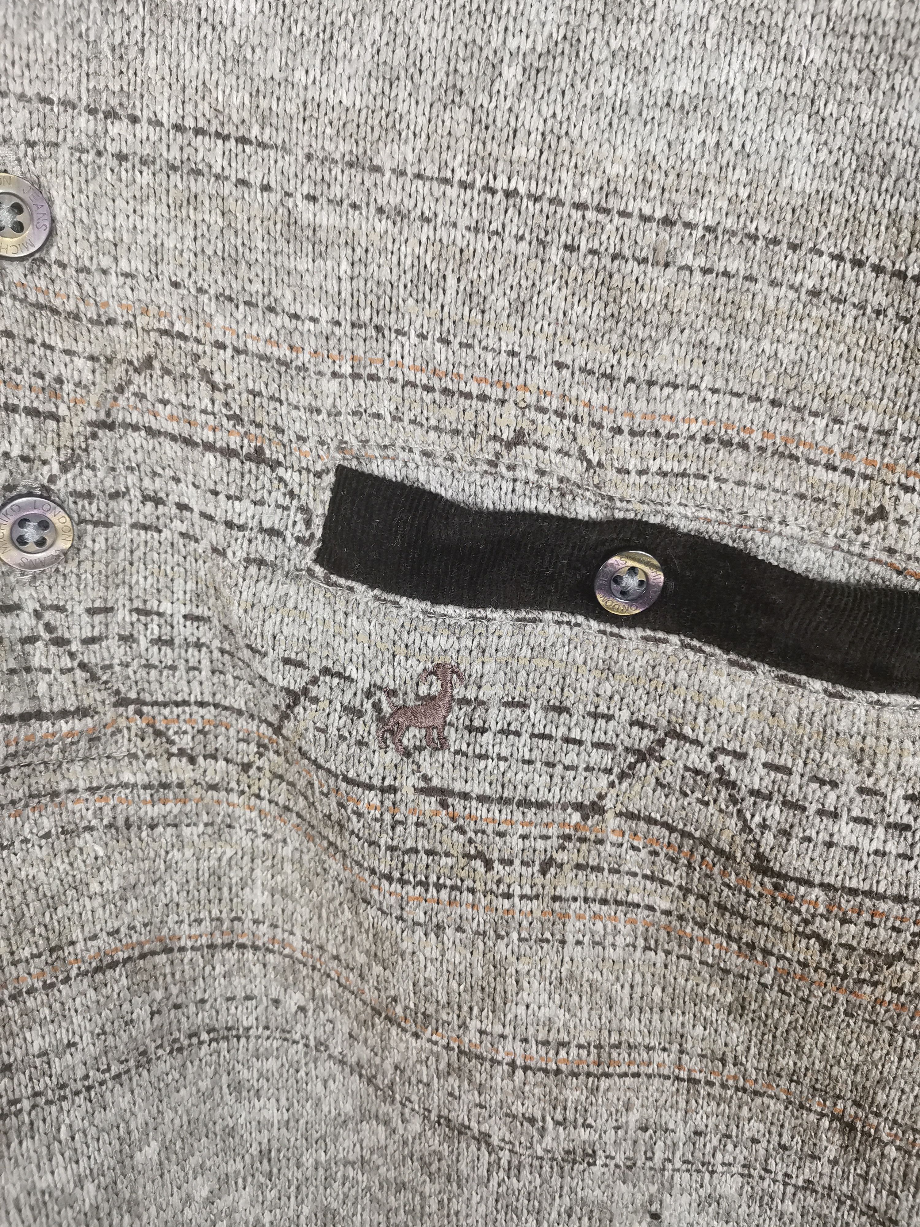 Japanese Brand × Michiko Koshino London Vintage 90s Michiko London Polos Shirt Size US M / EU 48-50 / 2 - 2 Thumbnail