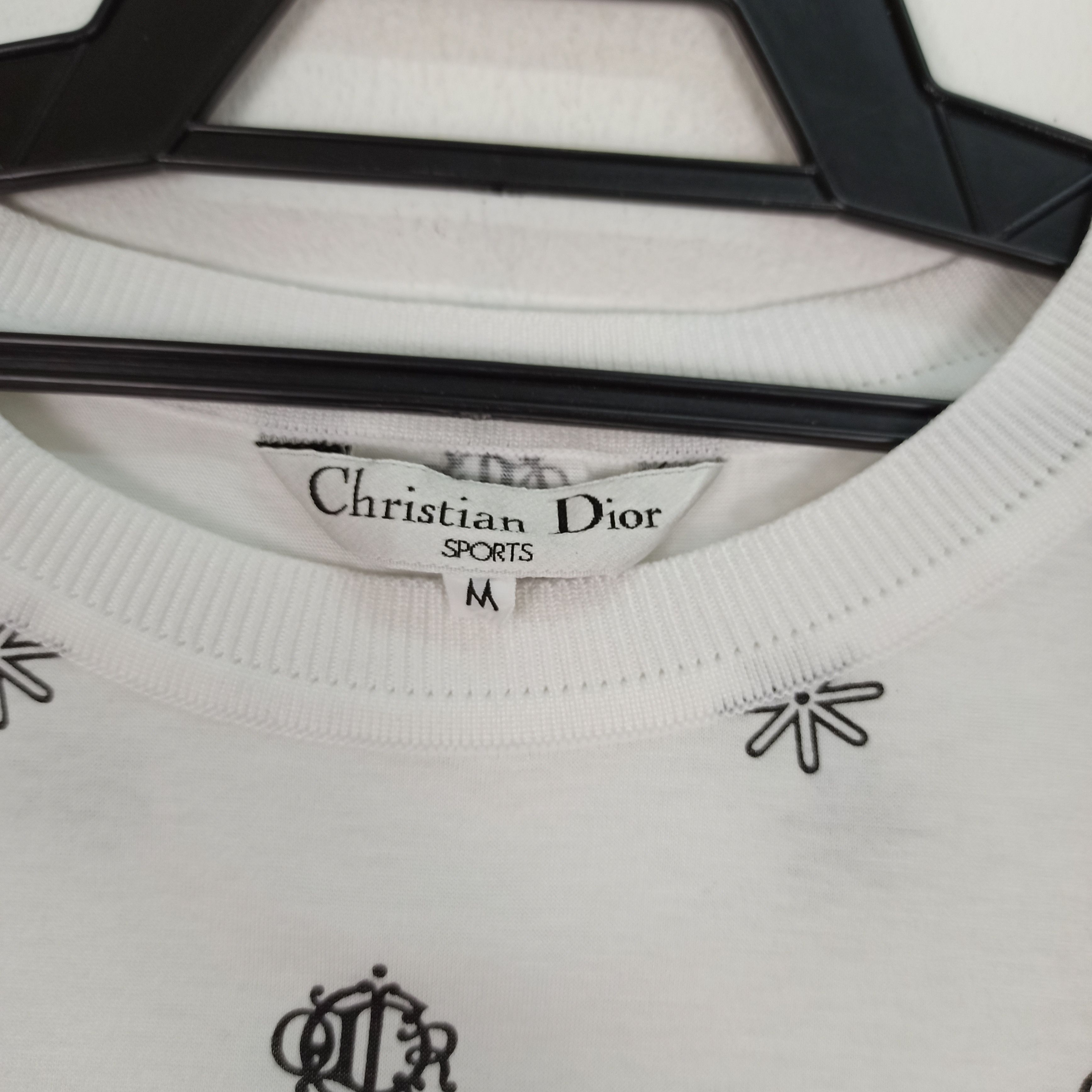 Christian Dior Monsieur Rare Christian Dior Sports Over Printed Tshirt Size US M / EU 48-50 / 2 - 5 Thumbnail