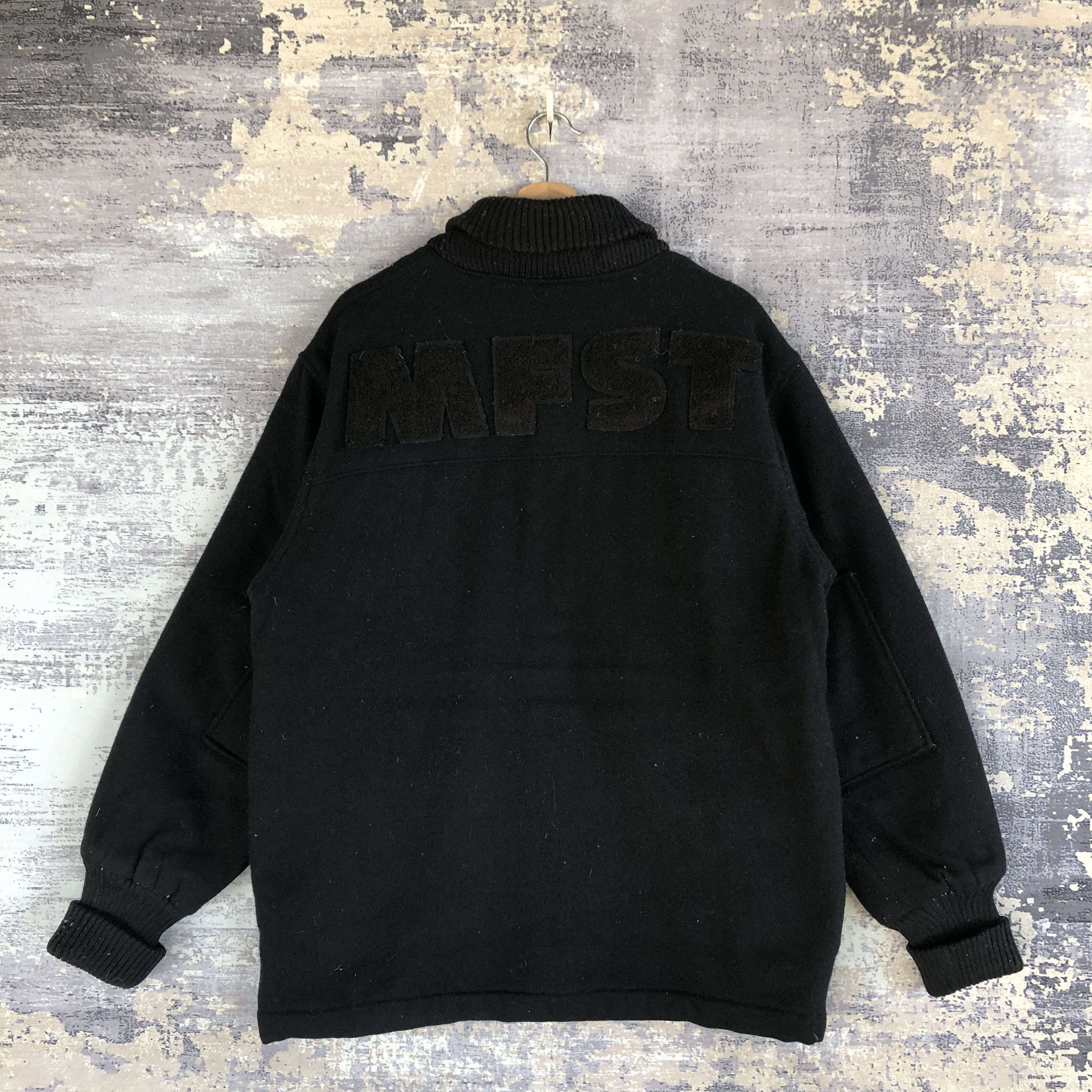 Japanese Brand × Vintage Manifest Wool Jacket Japanese Manifest Varsity Jacket Size US L / EU 52-54 / 3 - 2 Thumbnail