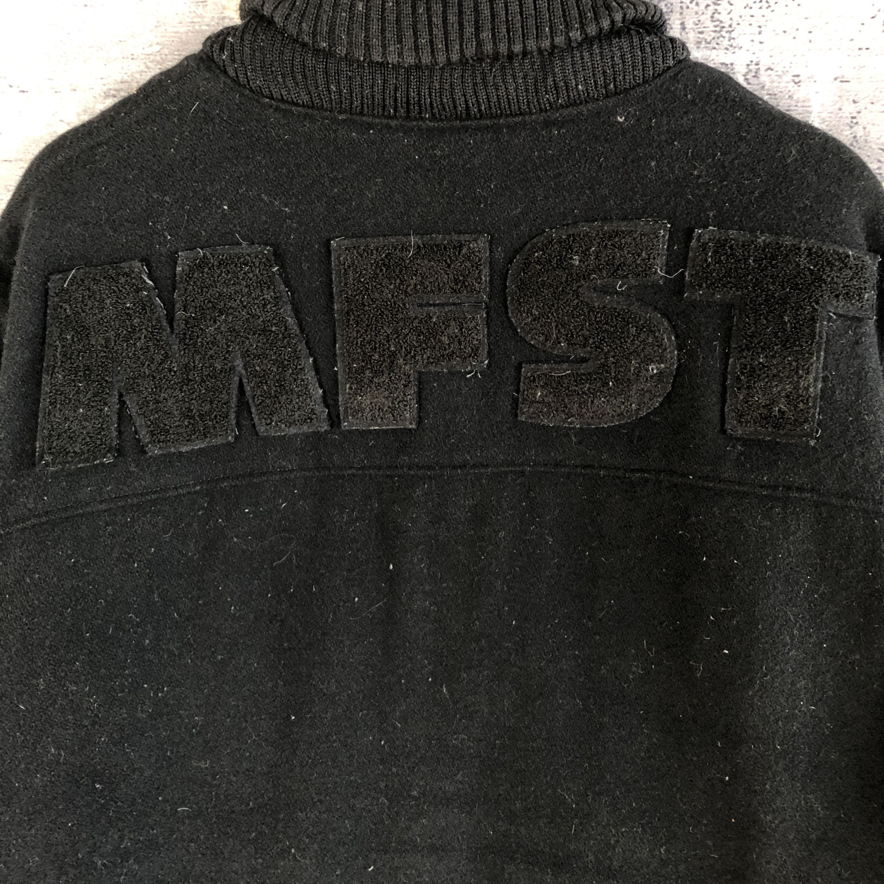 Japanese Brand × Vintage Manifest Wool Jacket Japanese Manifest Varsity Jacket Size US L / EU 52-54 / 3 - 7 Thumbnail