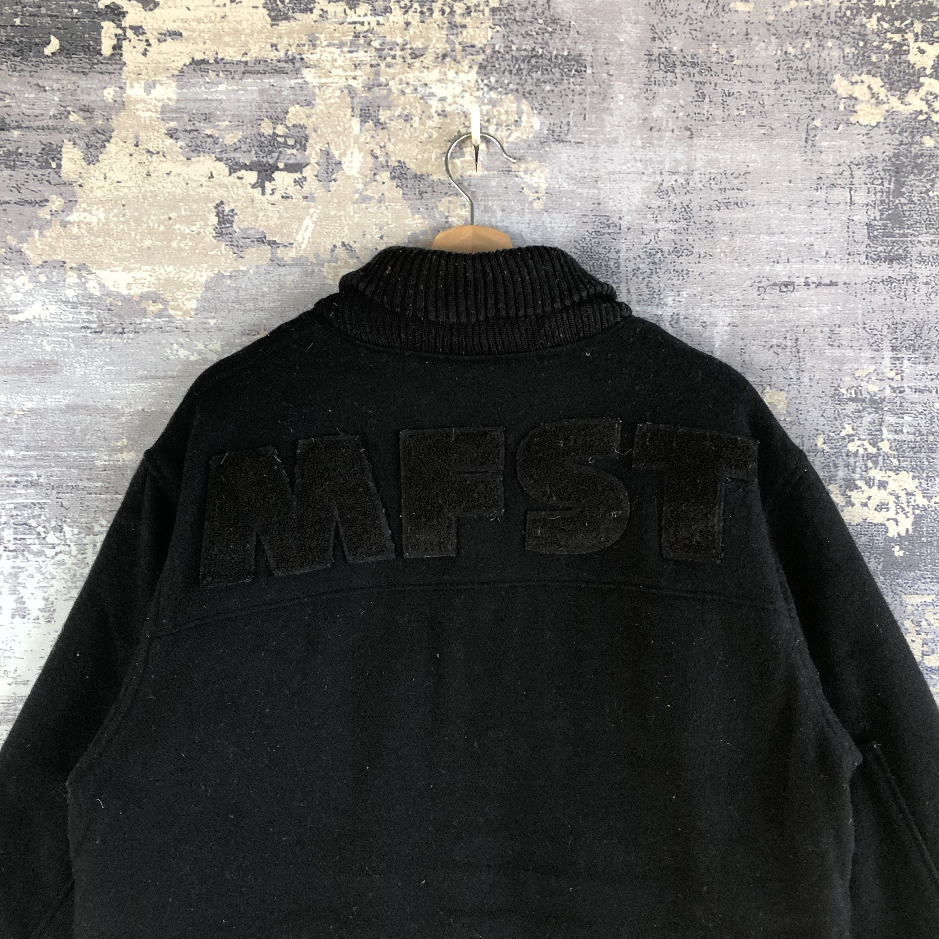 Japanese Brand × Vintage Manifest Wool Jacket Japanese Manifest Varsity Jacket Size US L / EU 52-54 / 3 - 6 Thumbnail