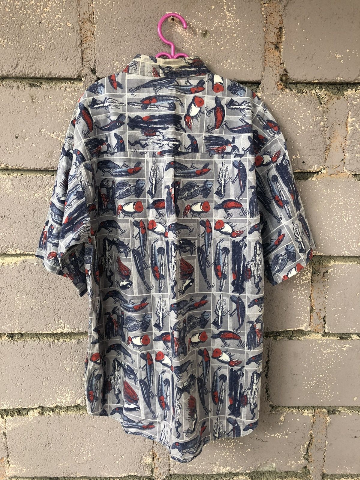 Columbia Rare COLUMBIA Full All Over Print Single Pocket Shirt Size US L / EU 52-54 / 3 - 5 Thumbnail