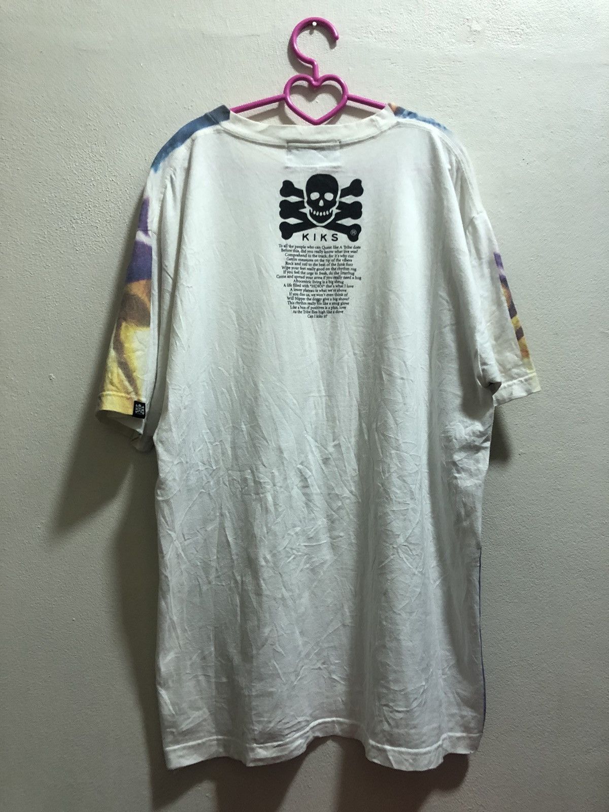 KIKS TYO Rare Vintage KIKS TYO Full All Over Print Hip Hop Swag Dope Size US XL / EU 56 / 4 - 7 Thumbnail