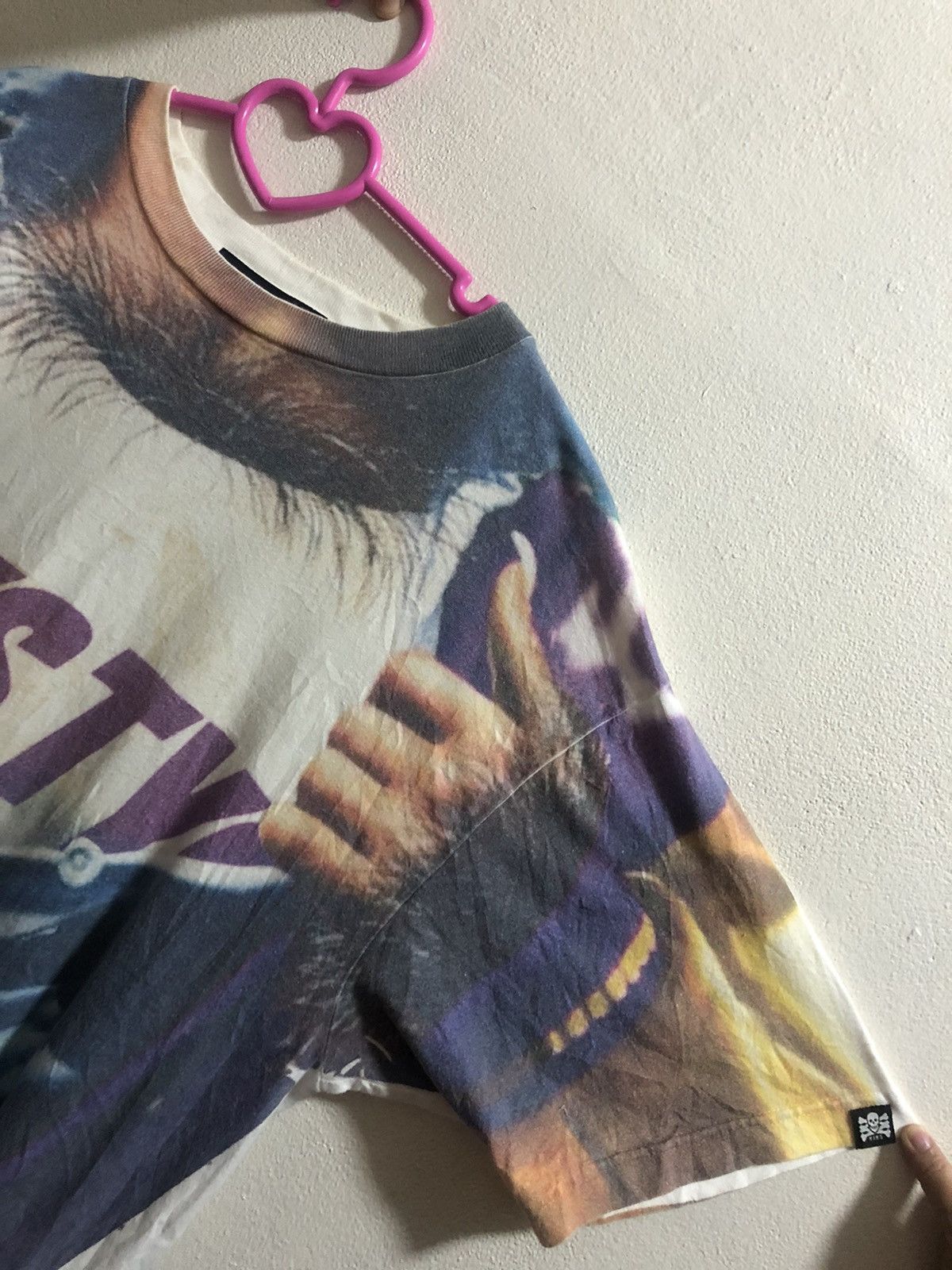 KIKS TYO Rare Vintage KIKS TYO Full All Over Print Hip Hop Swag Dope Size US XL / EU 56 / 4 - 3 Thumbnail