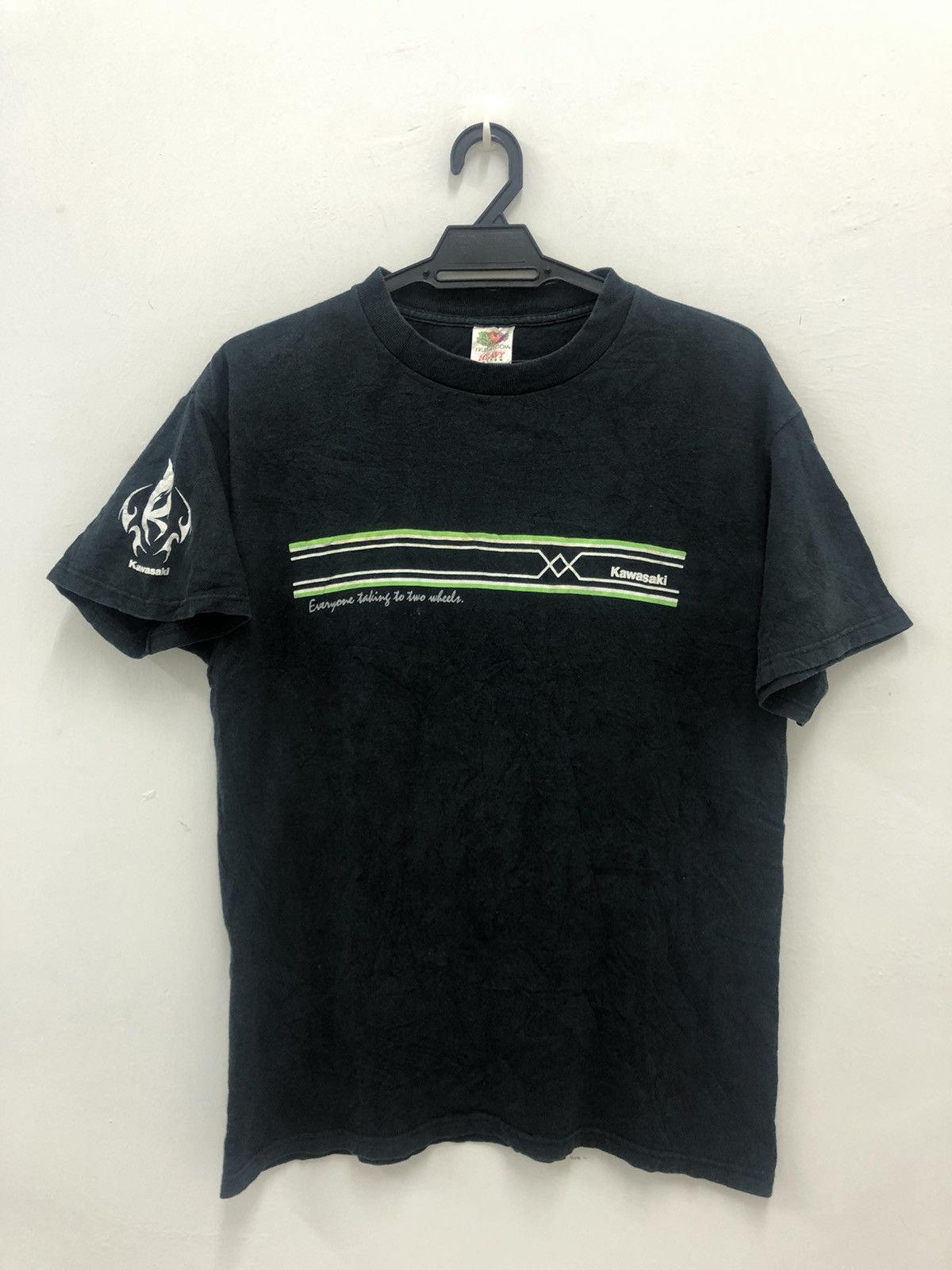 Japanese Brand KAWASAKI Everyone Taking To Two Wheels Shirt Size US M / EU 48-50 / 2 - 1 Thumbnail