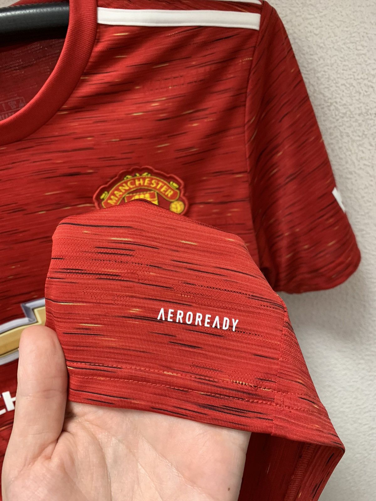 Adidas Manchester United adidas soccer jersey 2020 L size Size US L / EU 52-54 / 3 - 5 Thumbnail