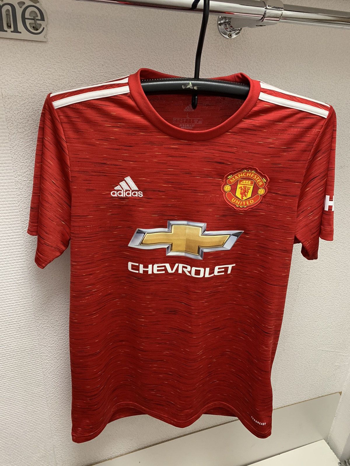 Adidas Manchester United adidas soccer jersey 2020 L size Size US L / EU 52-54 / 3 - 1 Thumbnail