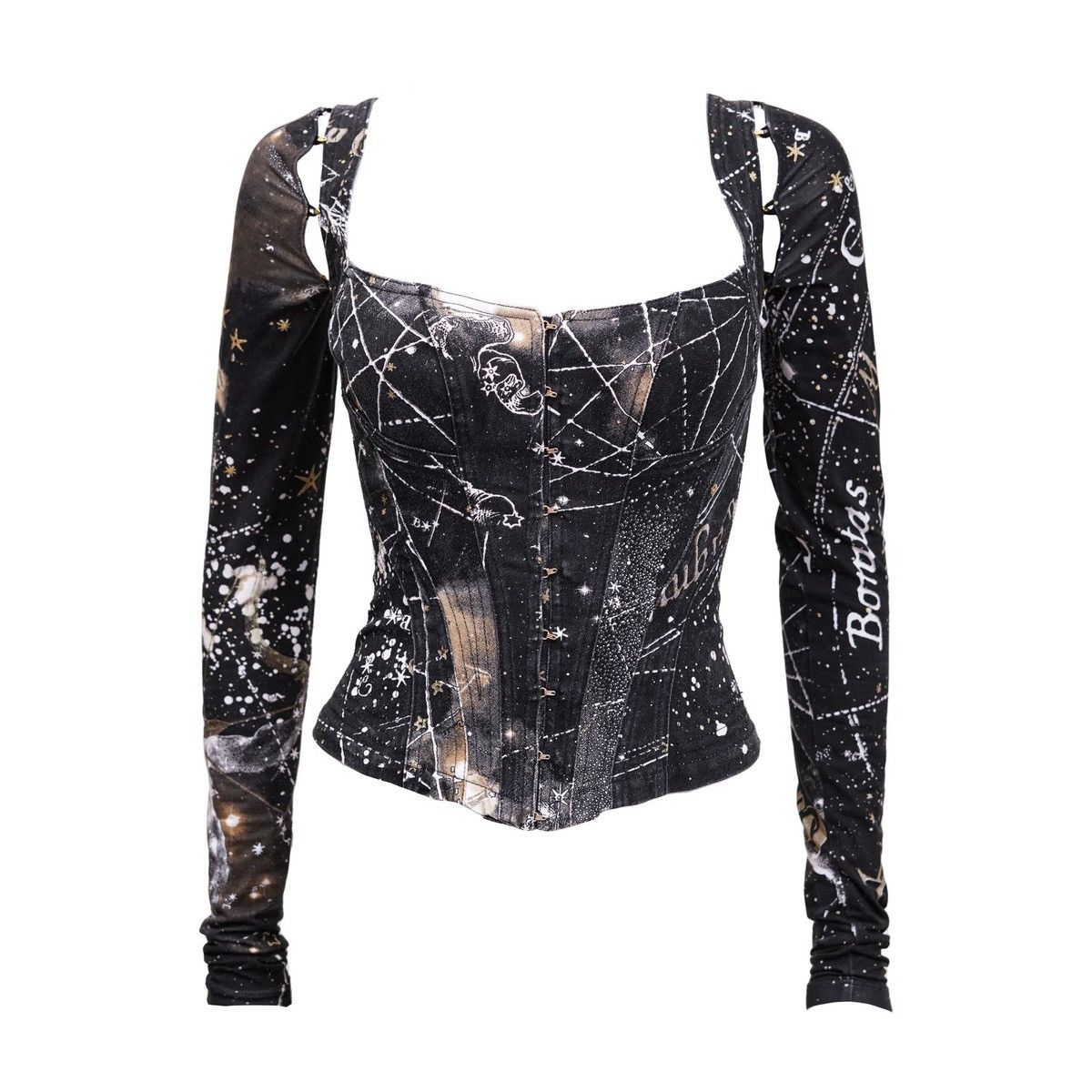 Roberto Cavalli constellation corset top