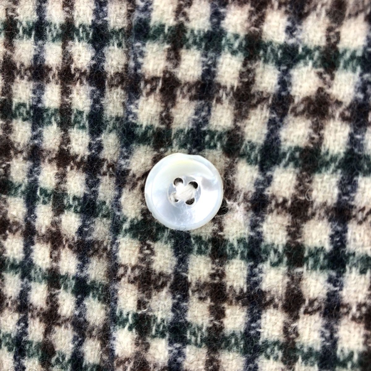 Flannel Vintage 80's Wool Flannel Double Pocket by Shepperd Mills Size XS / US 0-2 / IT 36-38 - 8 Thumbnail