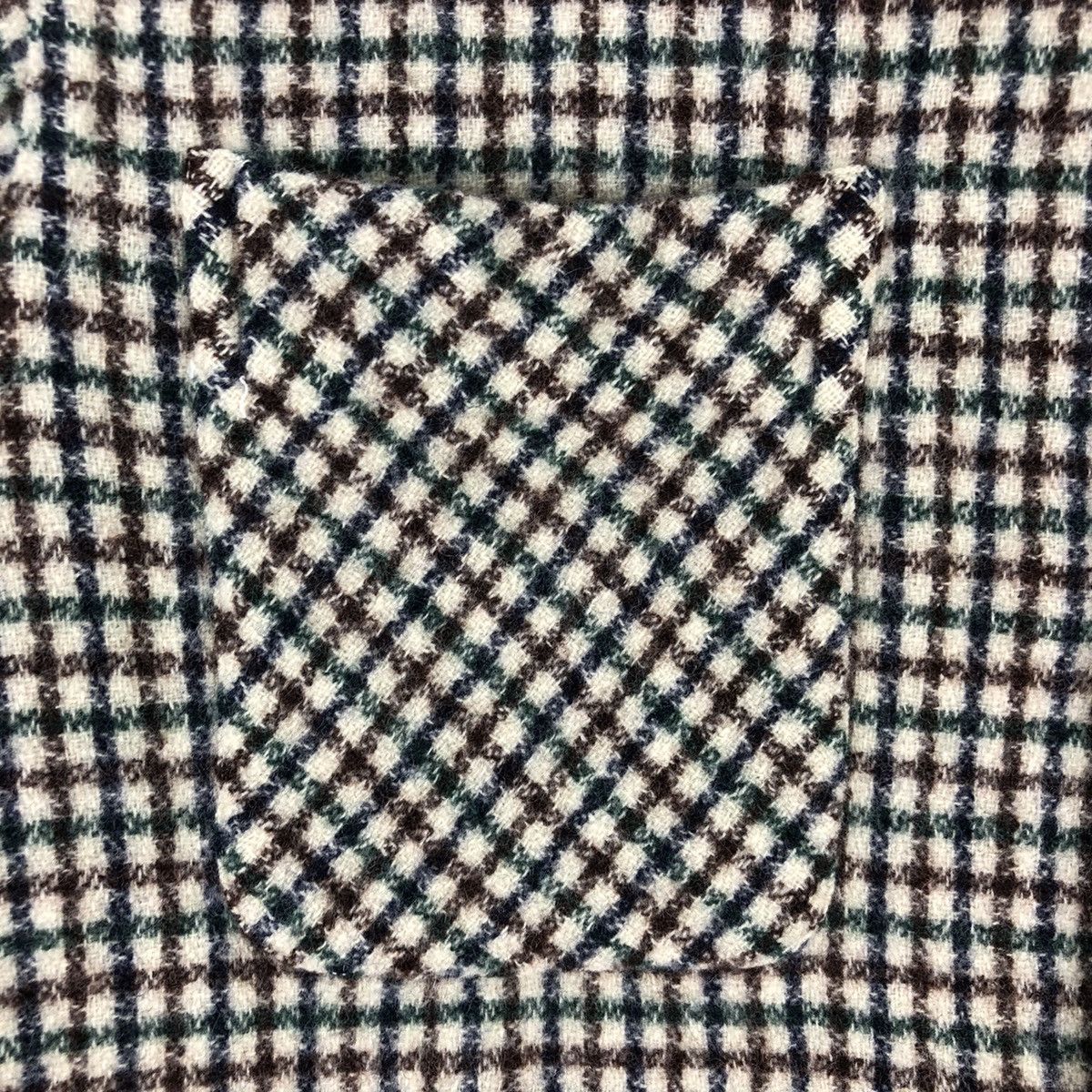 Flannel Vintage 80's Wool Flannel Double Pocket by Shepperd Mills Size XS / US 0-2 / IT 36-38 - 7 Thumbnail