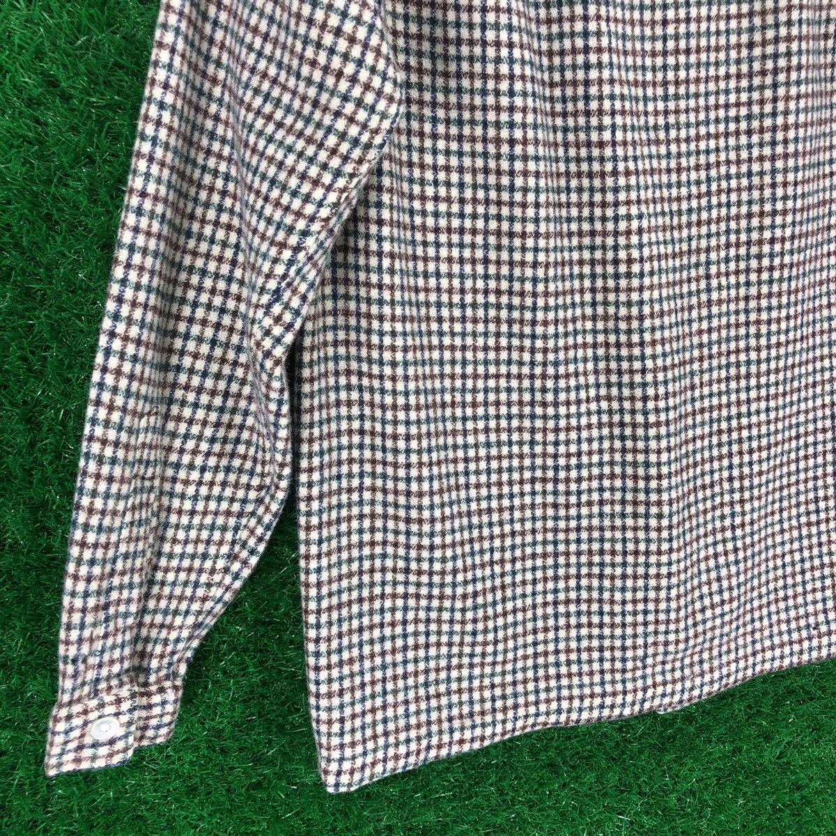 Flannel Vintage 80's Wool Flannel Double Pocket by Shepperd Mills Size XS / US 0-2 / IT 36-38 - 6 Thumbnail