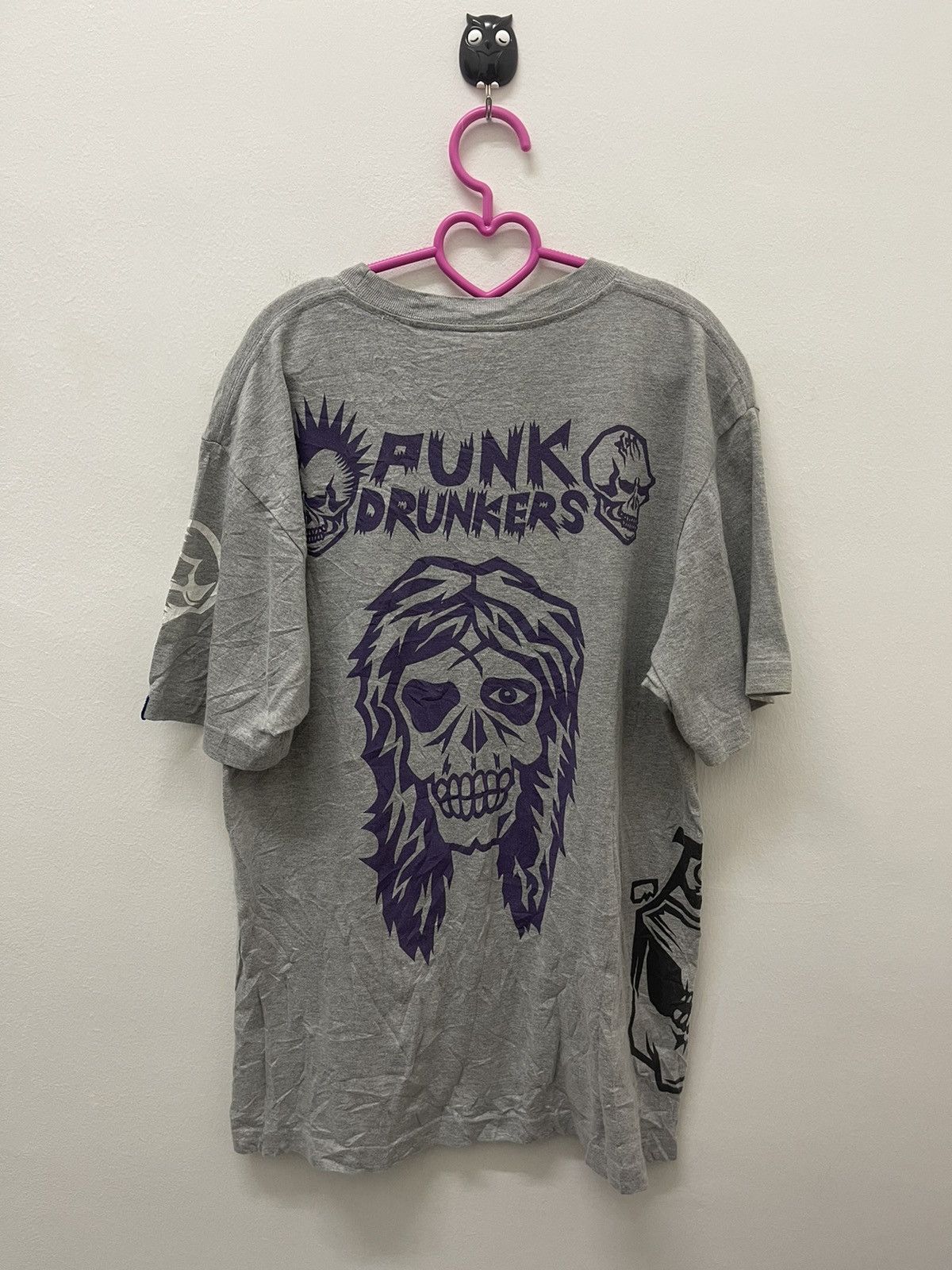Seditionaries Rare Vintage PUNK DRUNKERS Japan Hysteric Lgb Style Tee Size US L / EU 52-54 / 3 - 1 Thumbnail