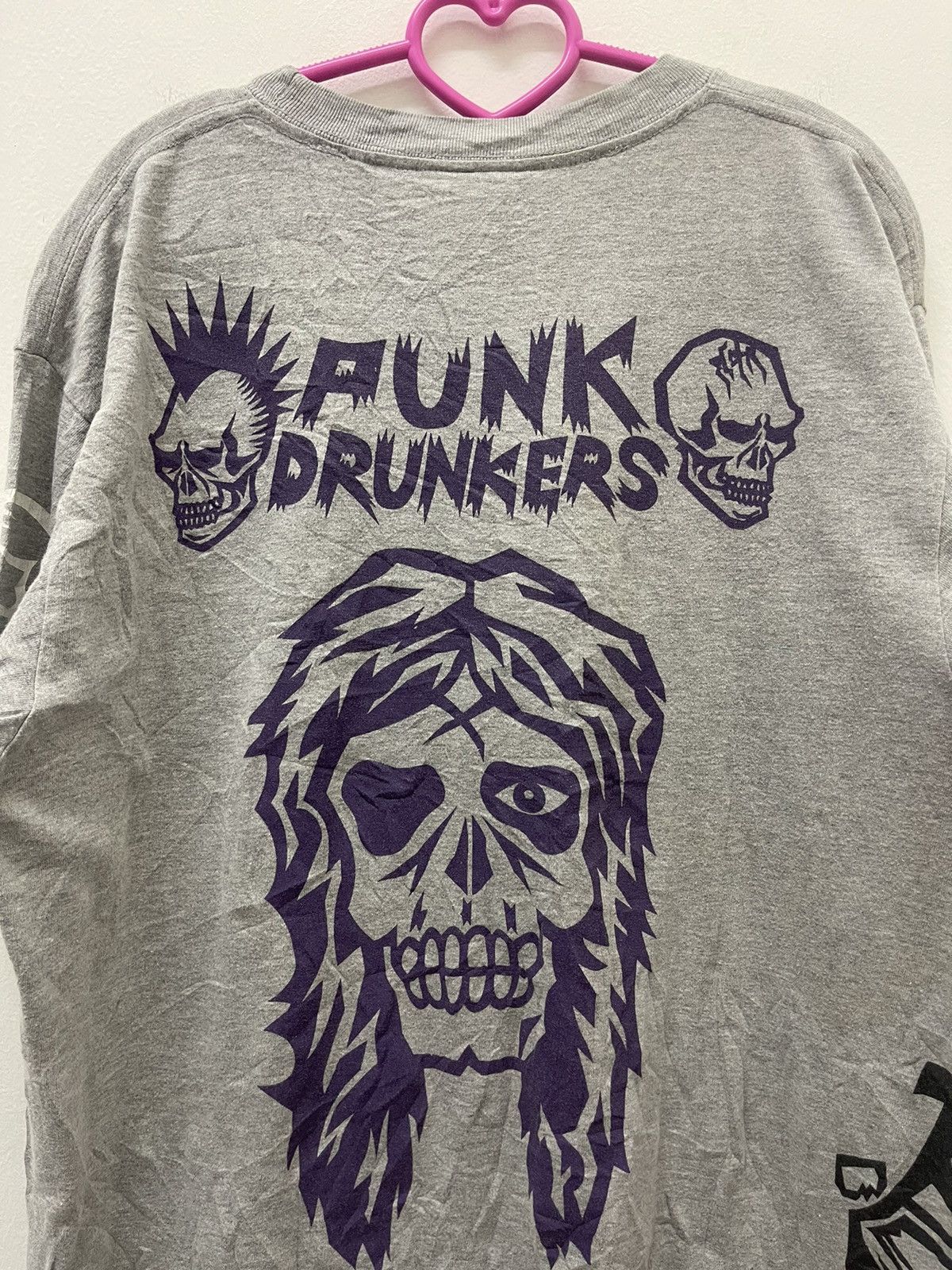 Seditionaries Rare Vintage PUNK DRUNKERS Japan Hysteric Lgb Style Tee Size US L / EU 52-54 / 3 - 2 Thumbnail