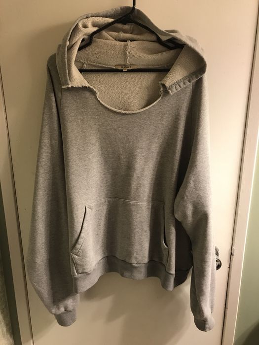 Yeezy hot sale hoodie ripped