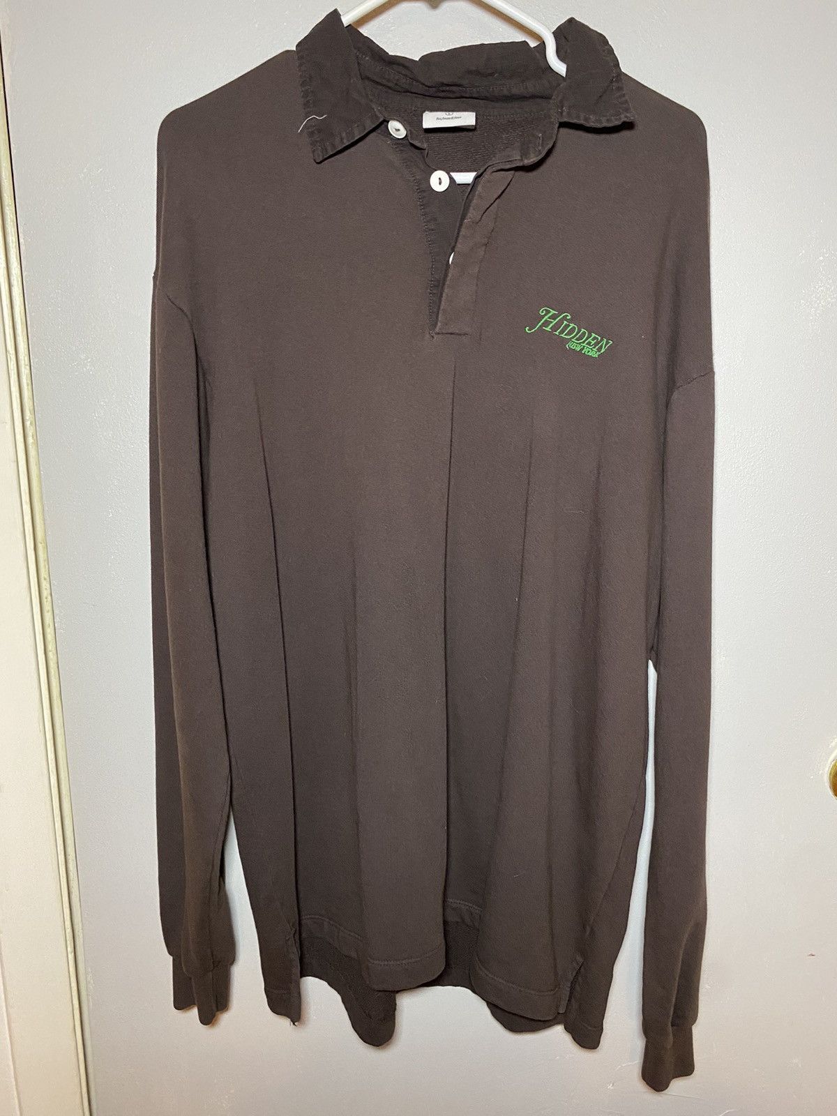 HIDDEN Hidden NY Rugby Long Sleeve Size US L / EU 52-54 / 3 - 1 Thumbnail