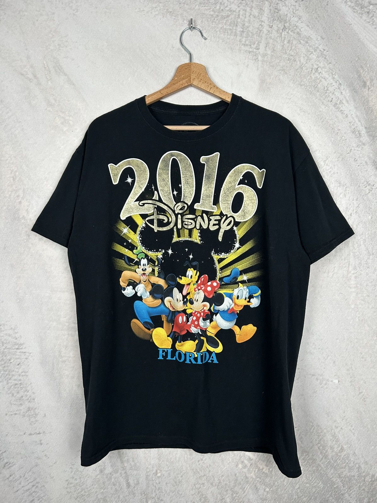 Cartoon Network Disney Graphic Tee Florida USA Disneyland Mickey Mouse Size US L / EU 52-54 / 3 - 1 Thumbnail