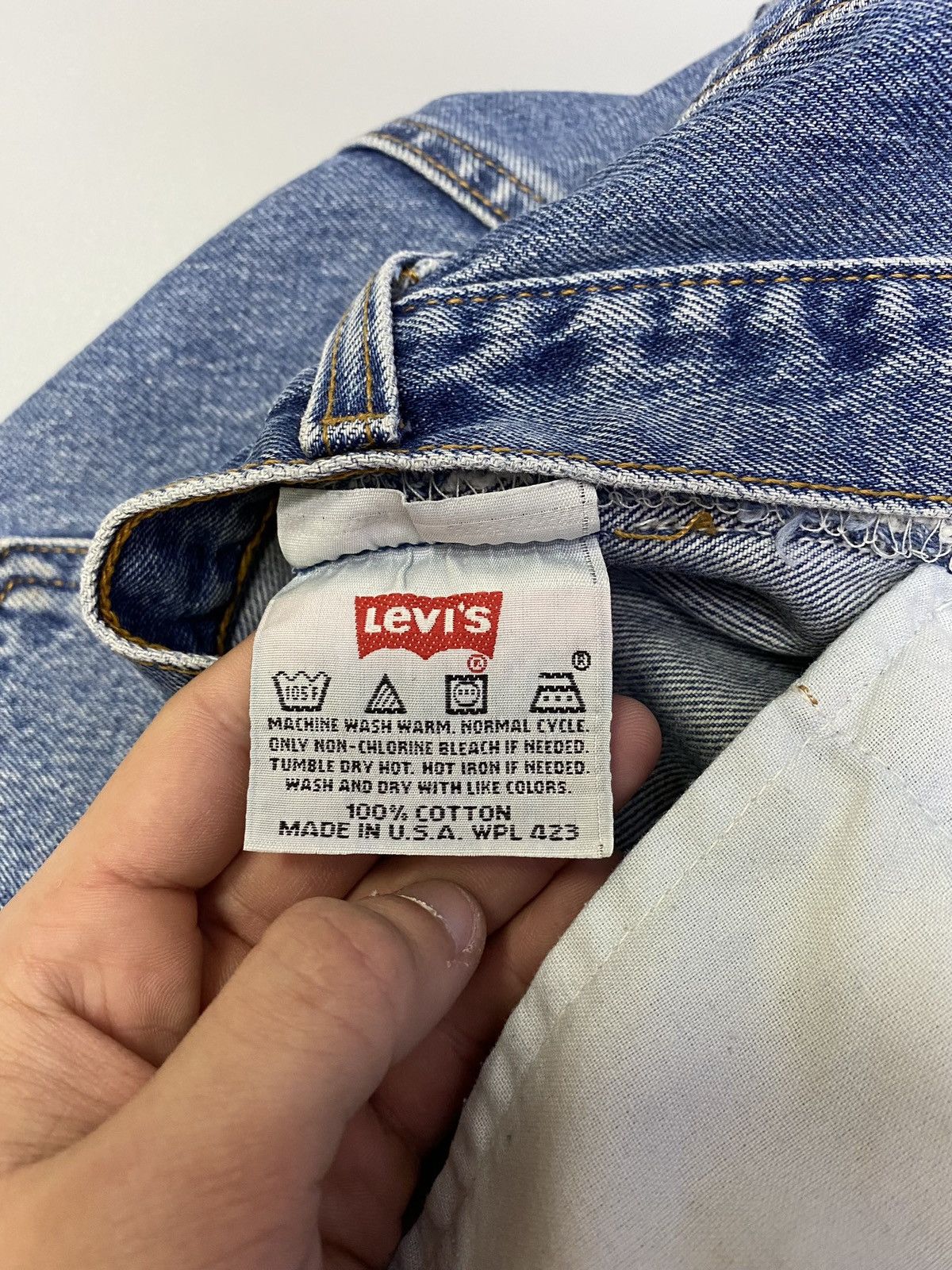 Levi's × Levi's Vintage Clothing Vintage 90s Levi’s Made in USA Jeans Size US 34 / EU 50 - 19 Thumbnail