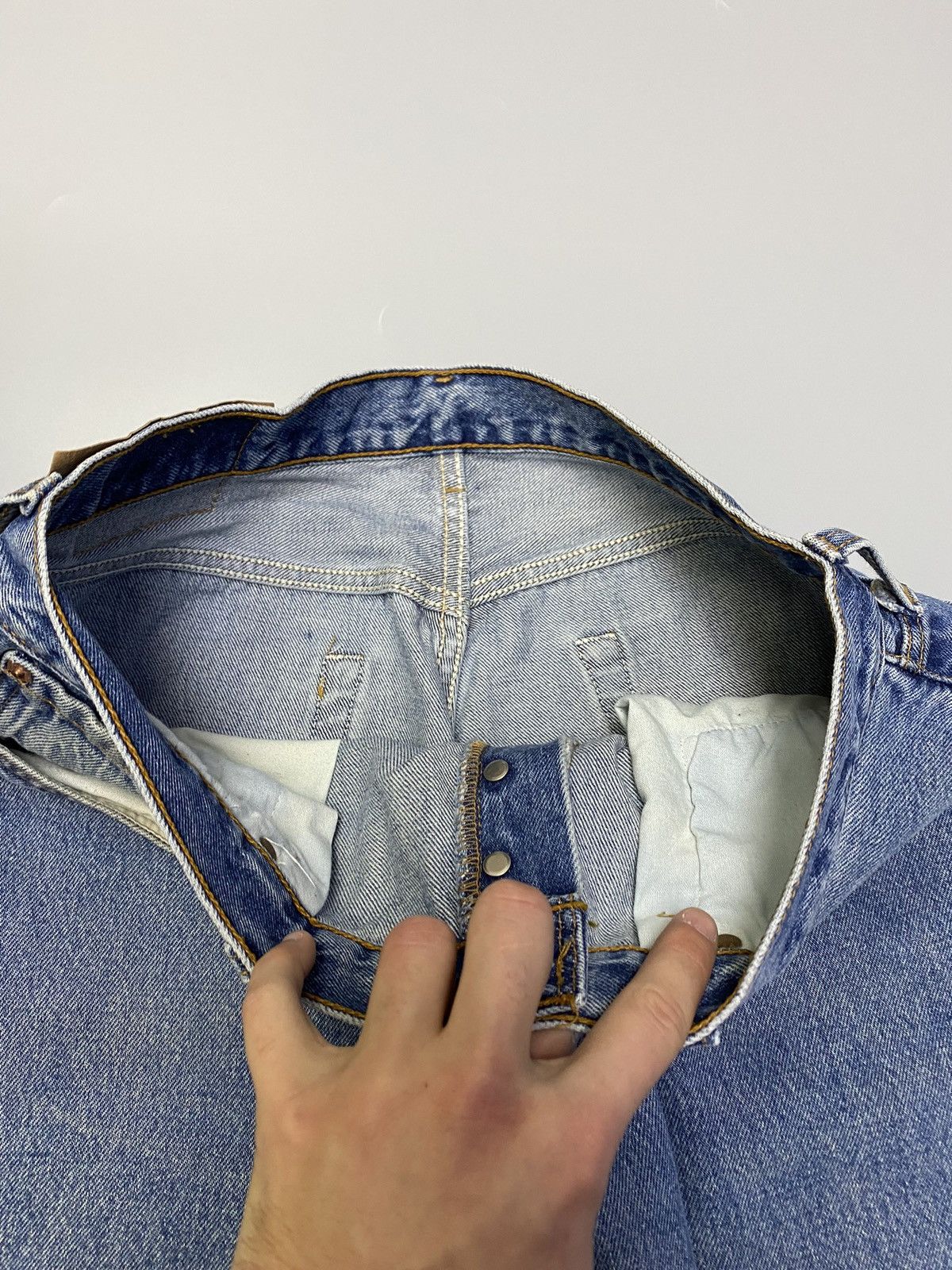 Levi's × Levi's Vintage Clothing Vintage 90s Levi’s Made in USA Jeans Size US 34 / EU 50 - 20 Thumbnail