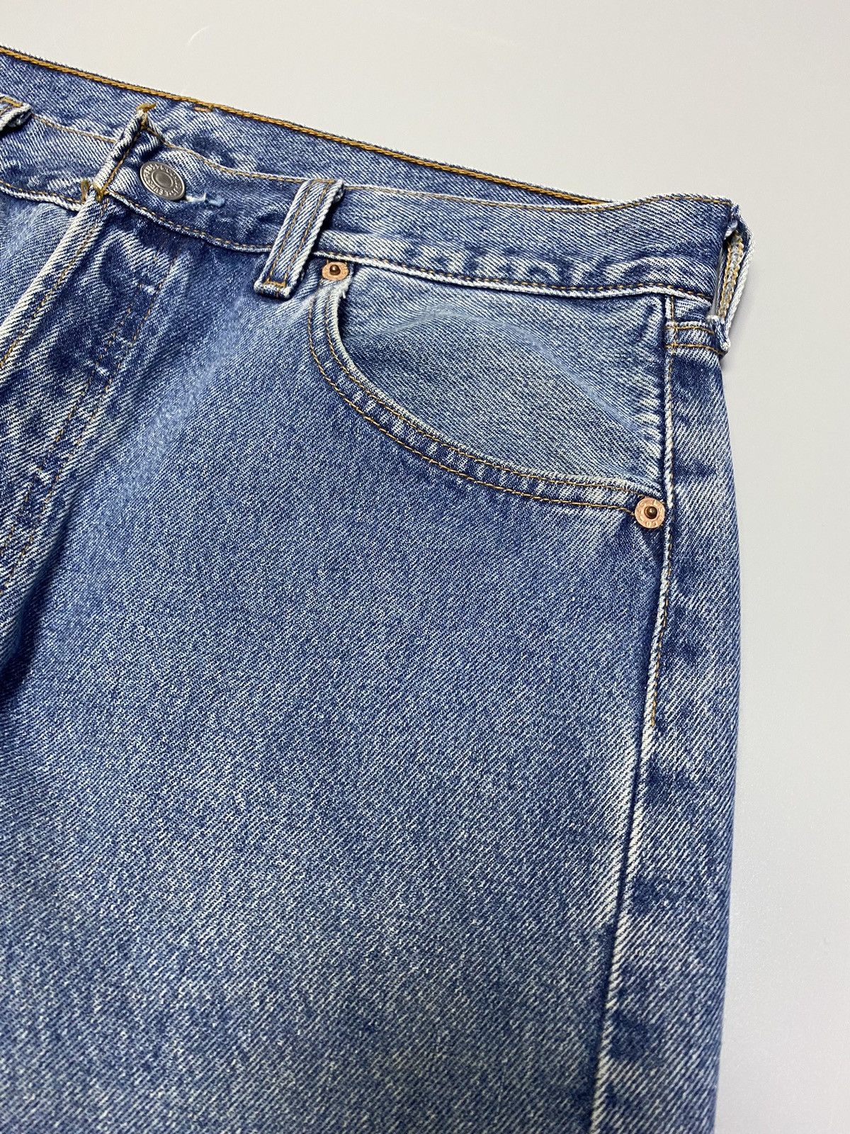 Levi's × Levi's Vintage Clothing Vintage 90s Levi’s Made in USA Jeans Size US 34 / EU 50 - 24 Thumbnail