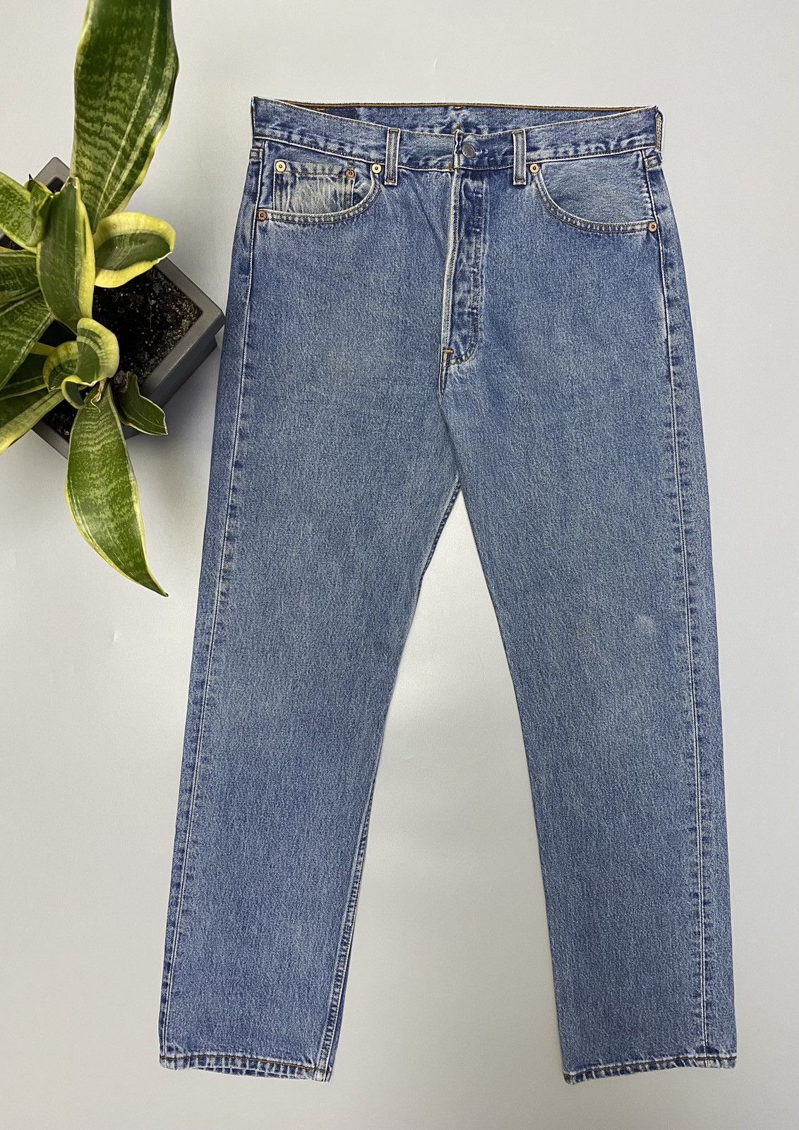 Levi's × Levi's Vintage Clothing Vintage 90s Levi’s Made in USA Jeans Size US 34 / EU 50 - 1 Thumbnail