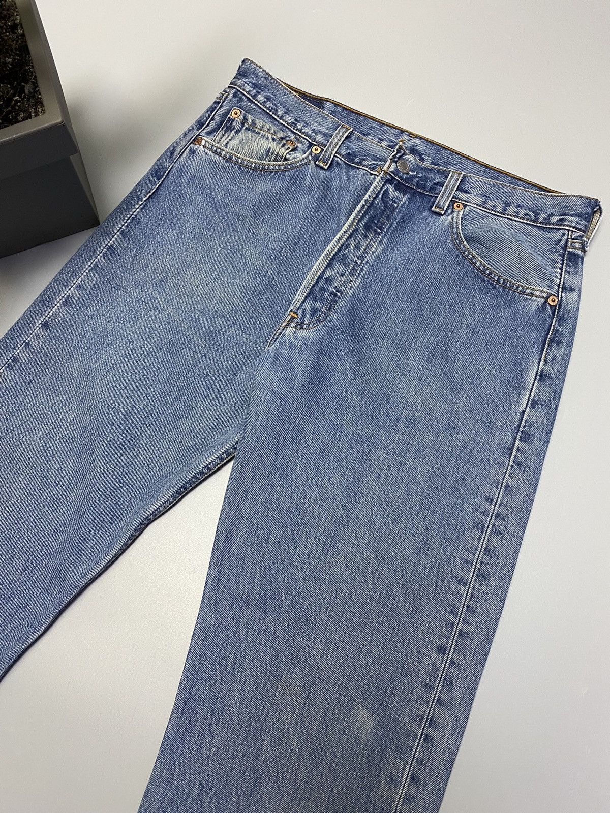 Levi's × Levi's Vintage Clothing Vintage 90s Levi’s Made in USA Jeans Size US 34 / EU 50 - 5 Thumbnail