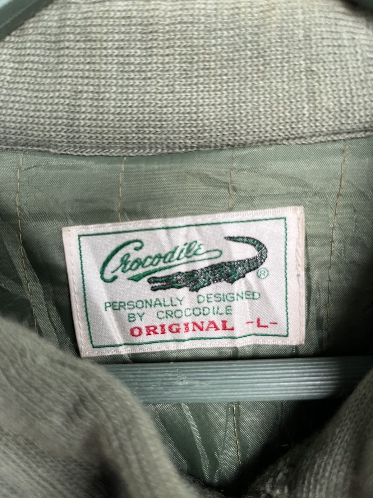 Vintage Vintage Crocodile Full Zip Sweater Size US L / EU 52-54 / 3 - 9 Thumbnail