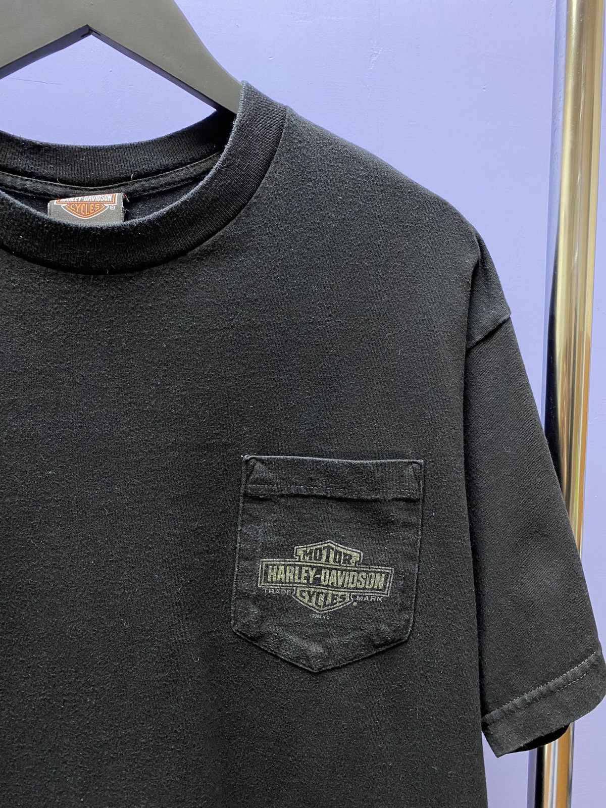 Harley Davidson × Vintage Harley Davidson 2007 Las Vegas T Shirt Vintage Tee Moto Bike Size US XL / EU 56 / 4 - 4 Thumbnail
