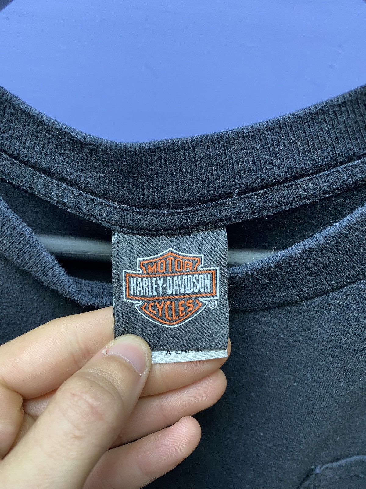 Harley Davidson × Vintage Harley Davidson 2007 Las Vegas T Shirt Vintage Tee Moto Bike Size US XL / EU 56 / 4 - 11 Thumbnail
