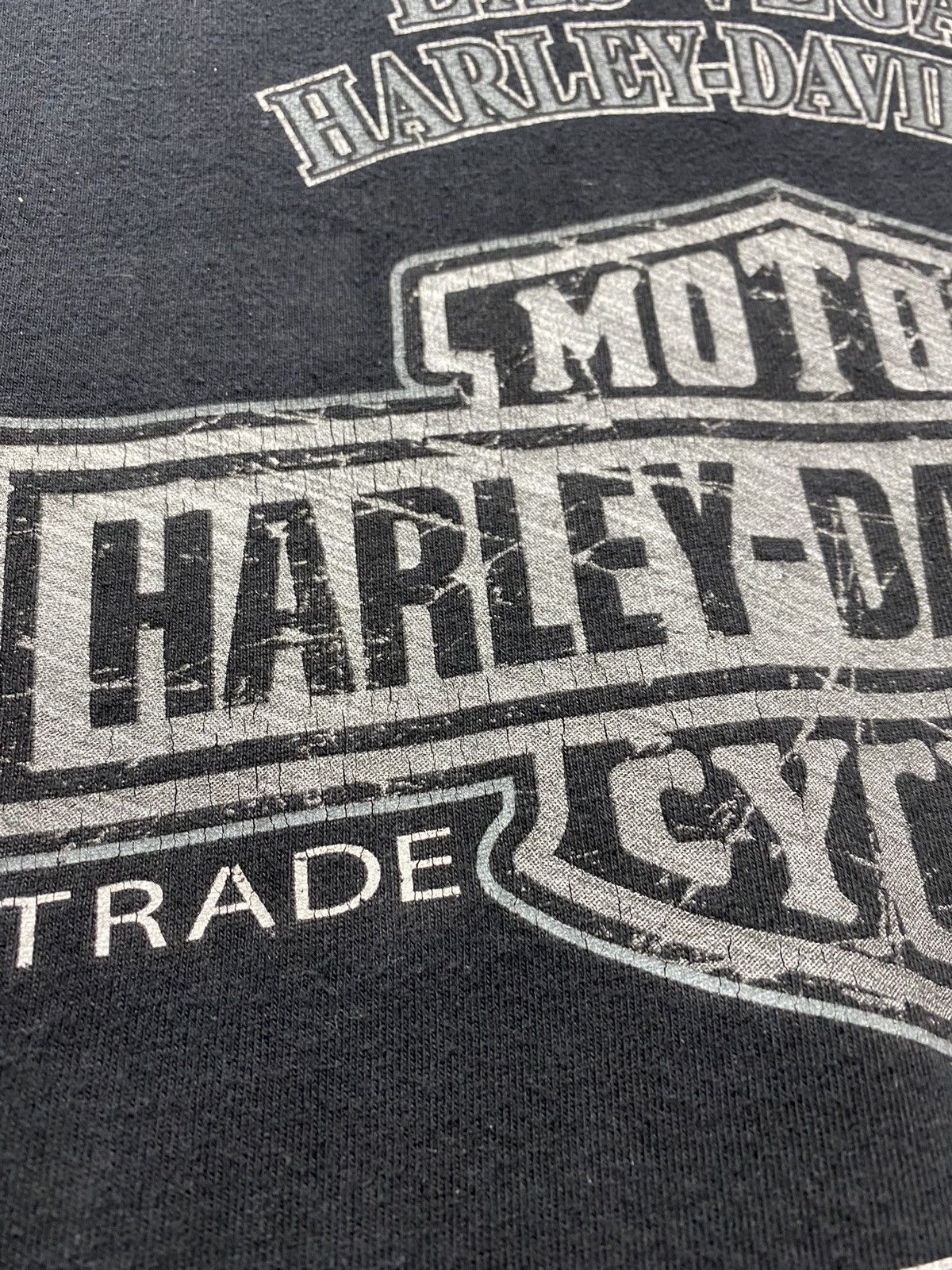 Harley Davidson × Vintage Harley Davidson 2007 Las Vegas T Shirt Vintage Tee Moto Bike Size US XL / EU 56 / 4 - 20 Thumbnail