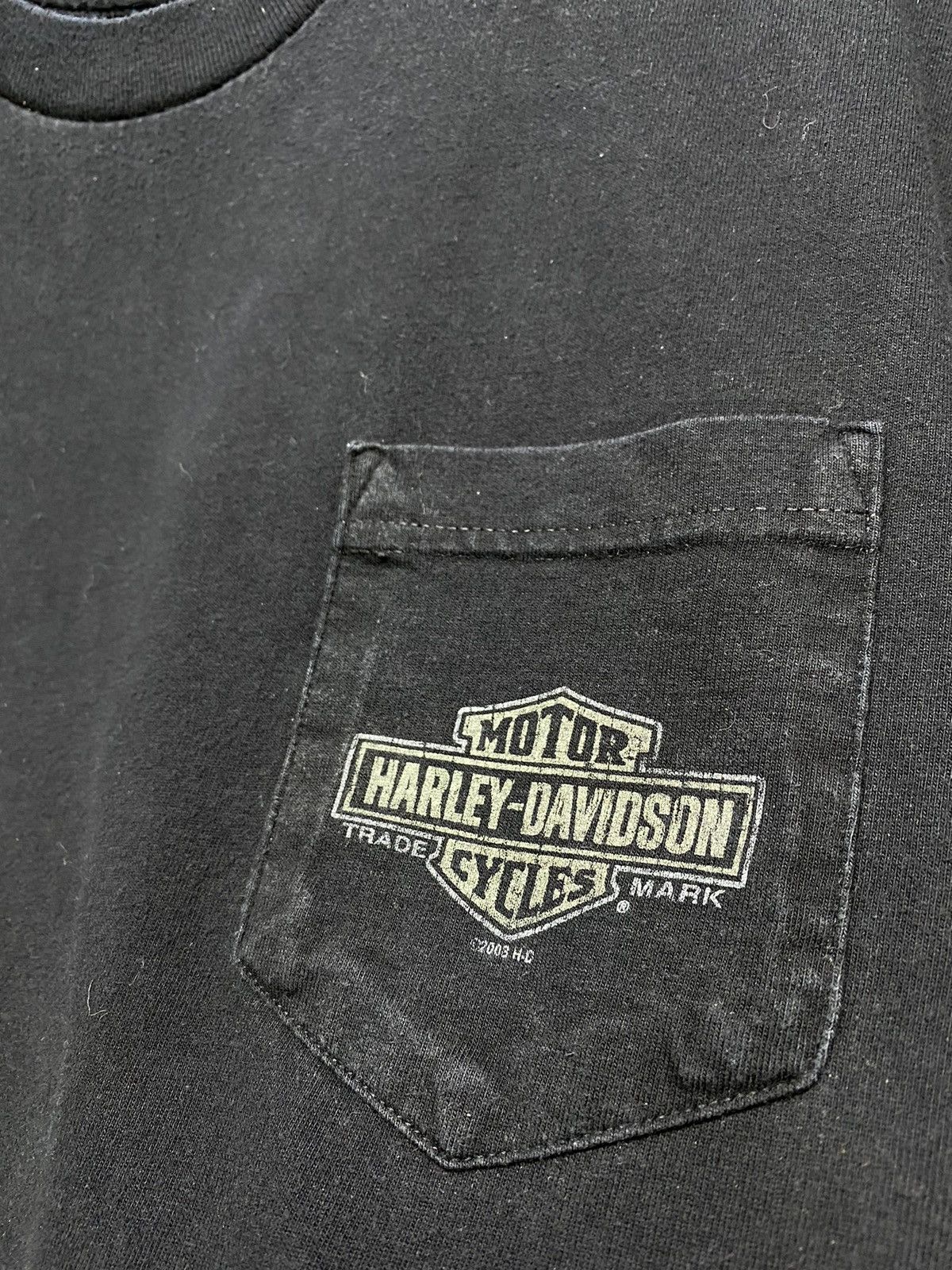 Harley Davidson × Vintage Harley Davidson 2007 Las Vegas T Shirt Vintage Tee Moto Bike Size US XL / EU 56 / 4 - 9 Thumbnail