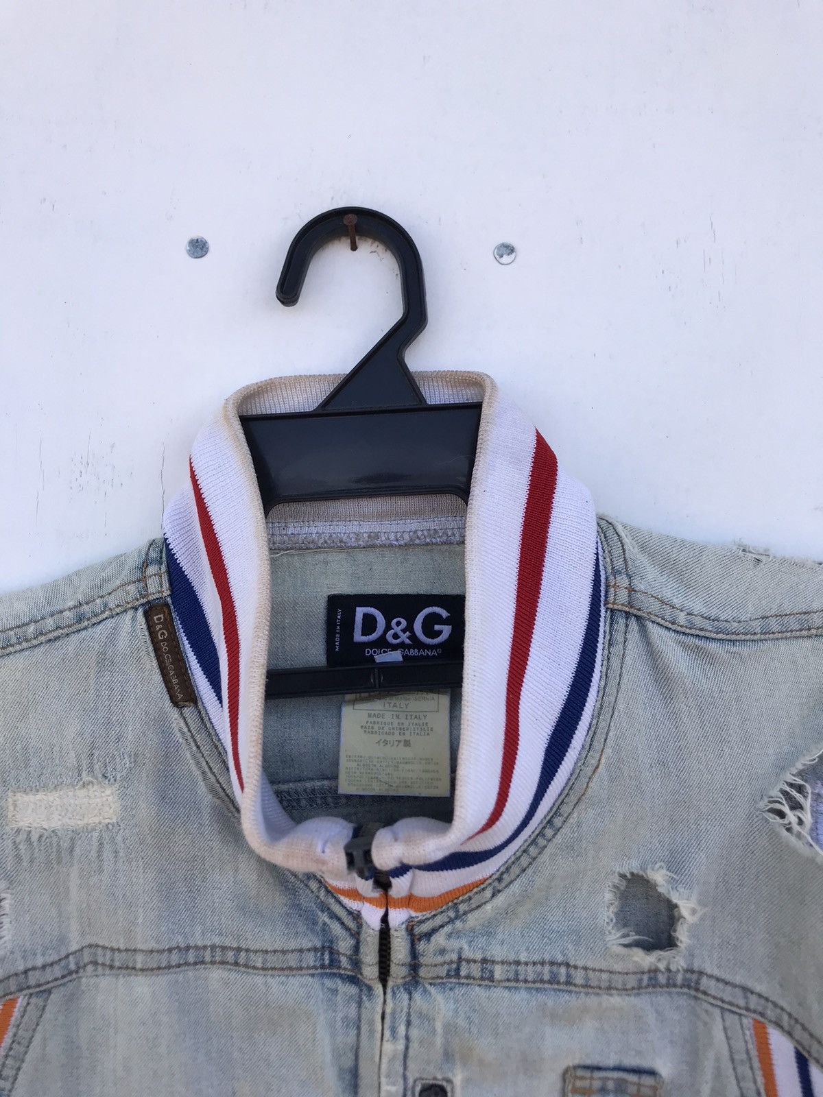 Dolce & Gabbana Distressed Dolce & Gabbana Jacket Size US S / EU 44-46 / 1 - 3 Thumbnail