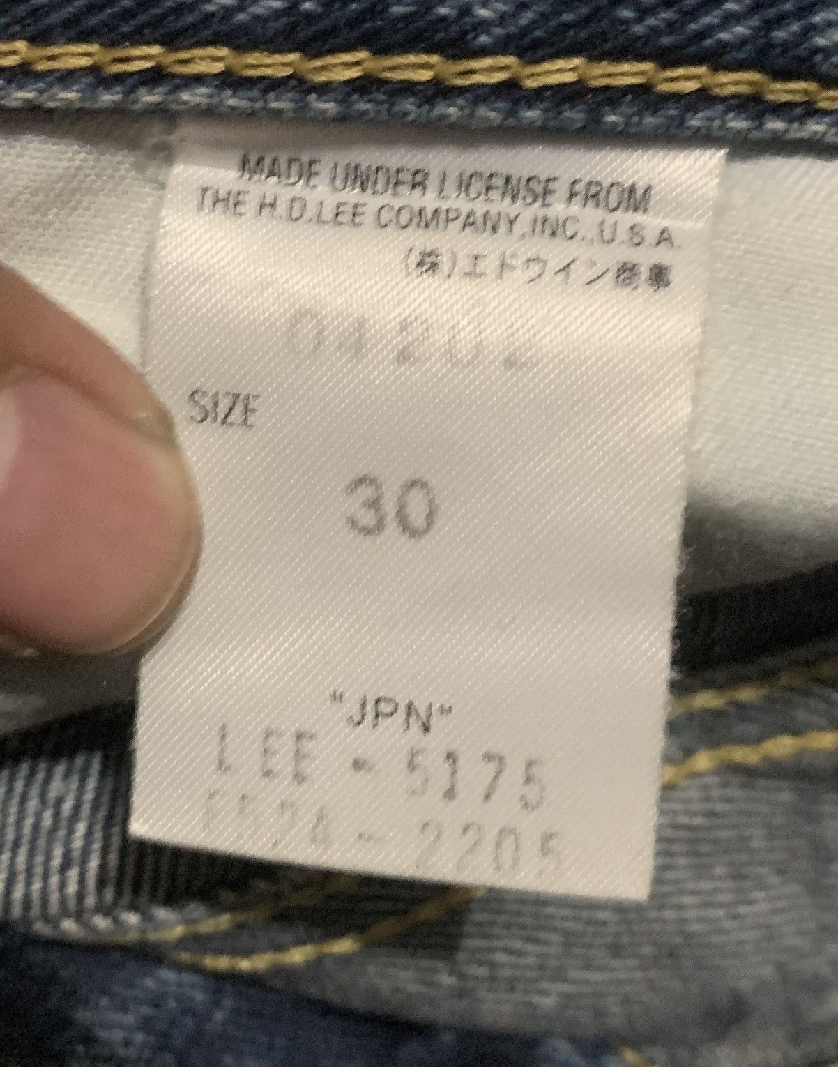 Lee Vintage 90s Lee Rider Flare Bell Bottom Bootcut Jeans Size US 31 - 12 Thumbnail