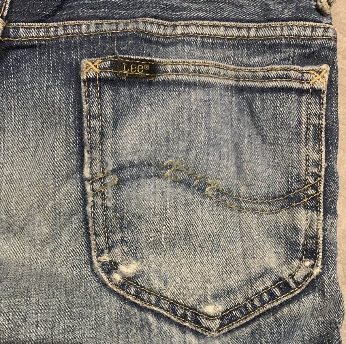 Lee Vintage 90s Lee Rider Flare Bell Bottom Bootcut Jeans Size US 31 - 9 Thumbnail