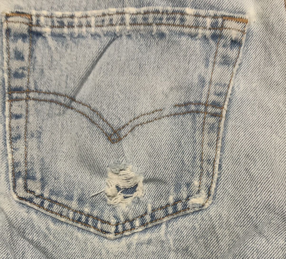 Levi's × Vintage Vintage Levis 501 Faded Blue Jeans Size US 28 / EU 44 - 4 Thumbnail
