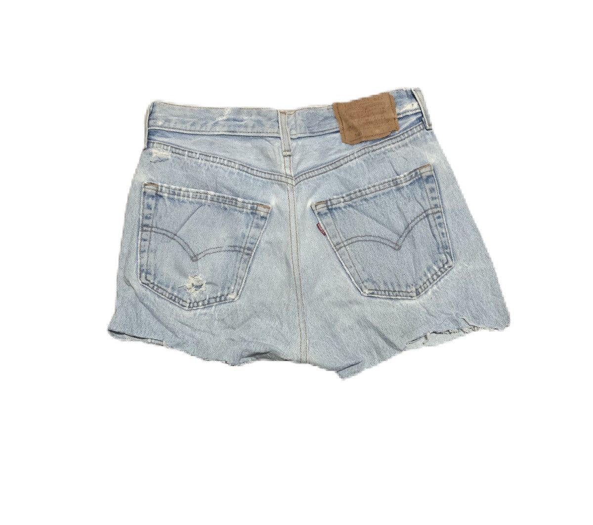 Levi's × Vintage Vintage Levis 501 Faded Blue Jeans Size US 28 / EU 44 - 2 Thumbnail