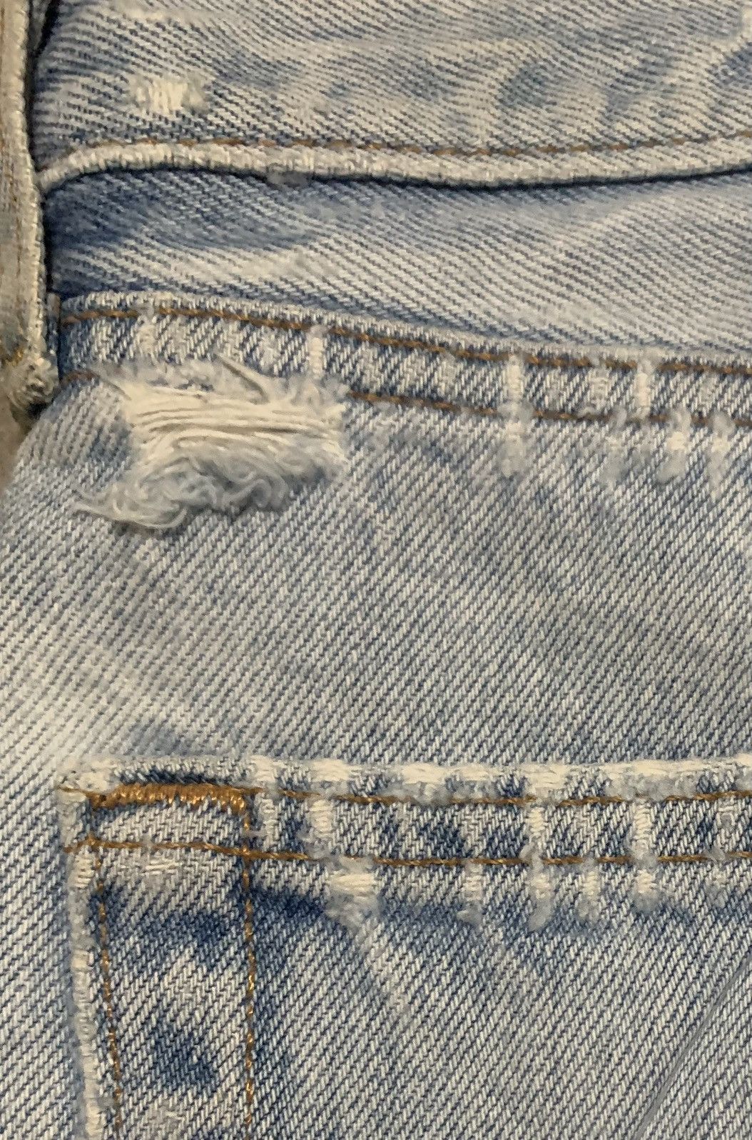 Levi's × Vintage Vintage Levis 501 Faded Blue Jeans Size US 28 / EU 44 - 5 Thumbnail