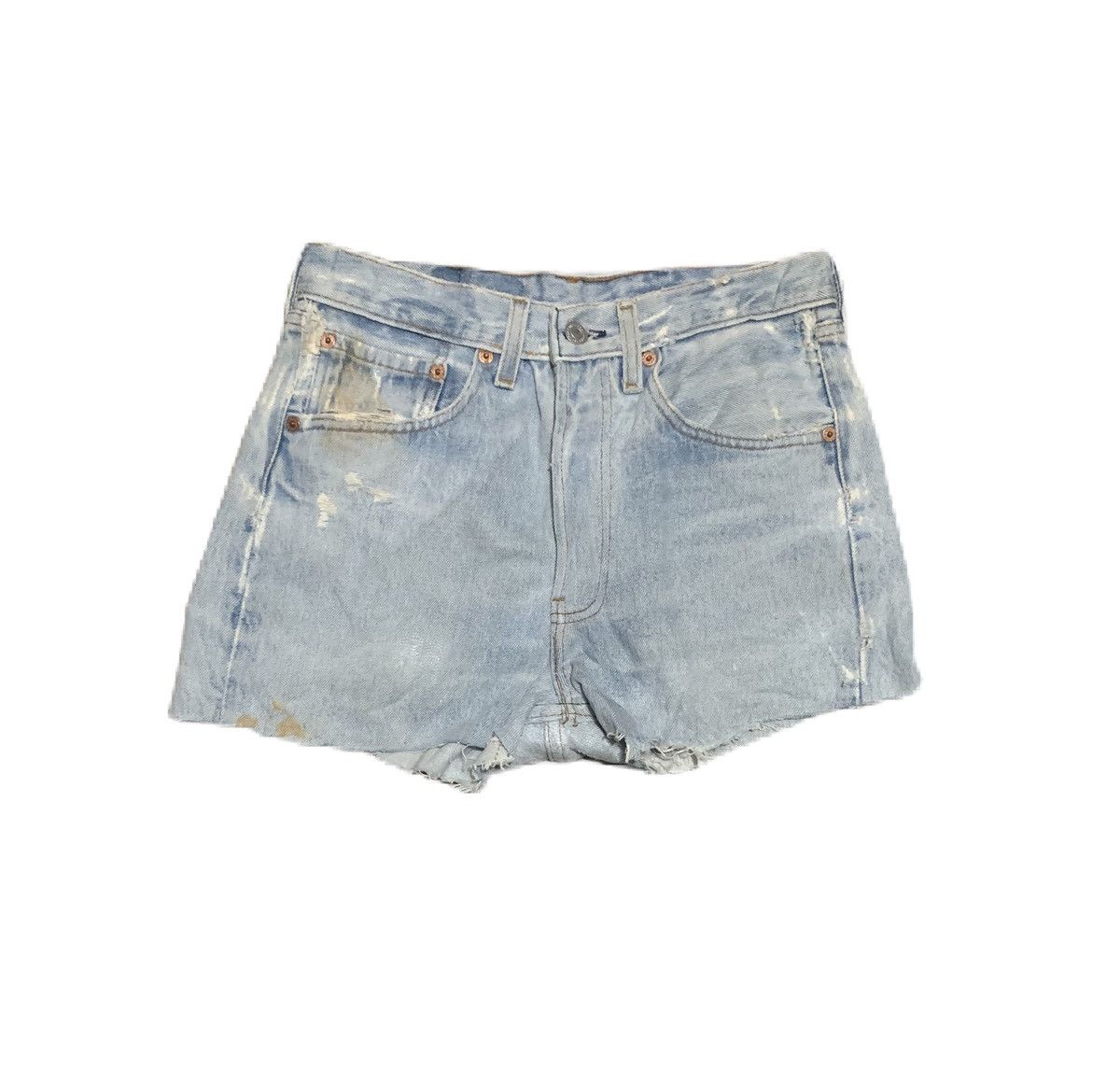 Levi's × Vintage Vintage Levis 501 Faded Blue Jeans Size US 28 / EU 44 - 1 Thumbnail