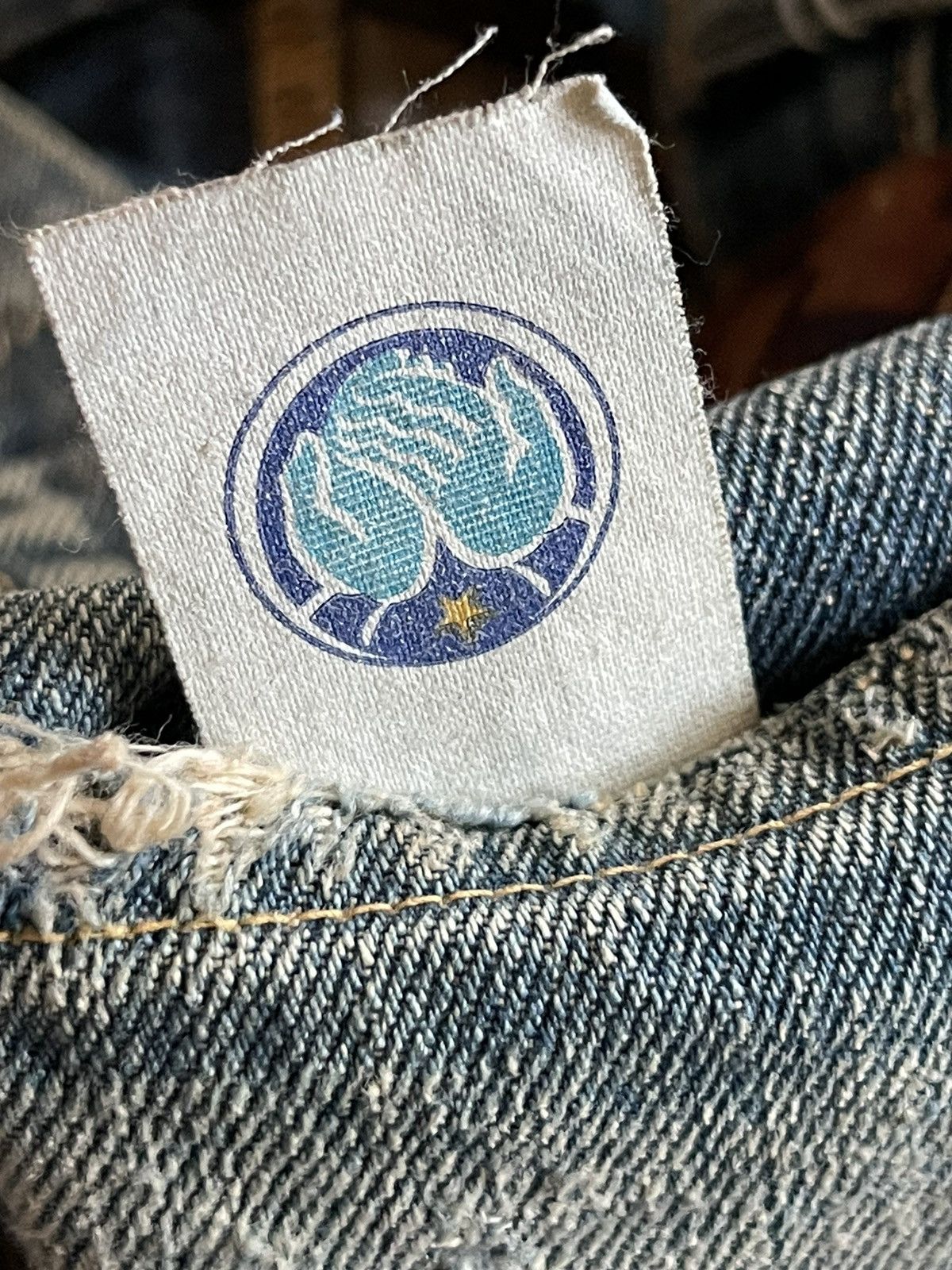 Kapital × Kapital Kountry Kapital Pre-Kountry Boro Distressed Denim Size US 31 - 10 Thumbnail