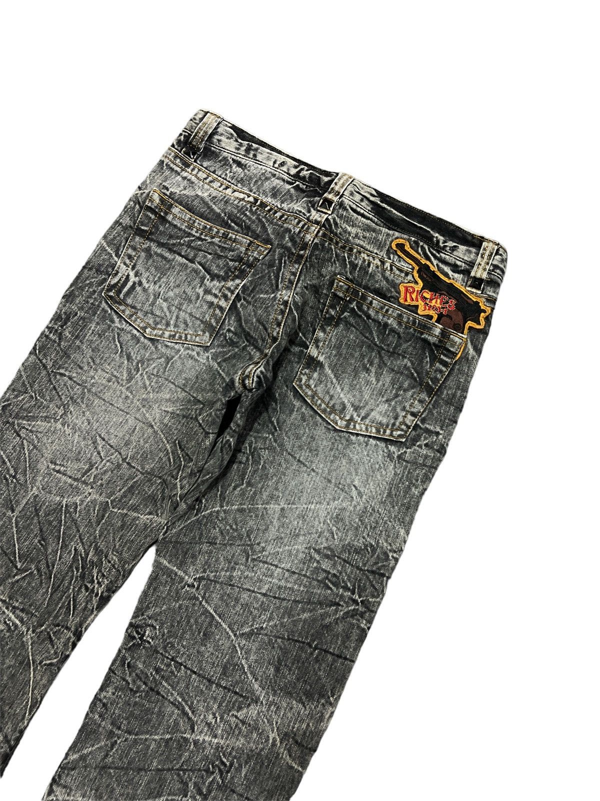 Japanese Brand HOT💥THRASHED DISTRESSED DENIM PANT Size US 29 - 8 Thumbnail