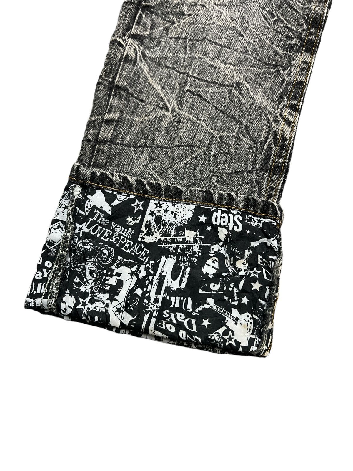 Japanese Brand HOT💥THRASHED DISTRESSED DENIM PANT Size US 29 - 6 Thumbnail