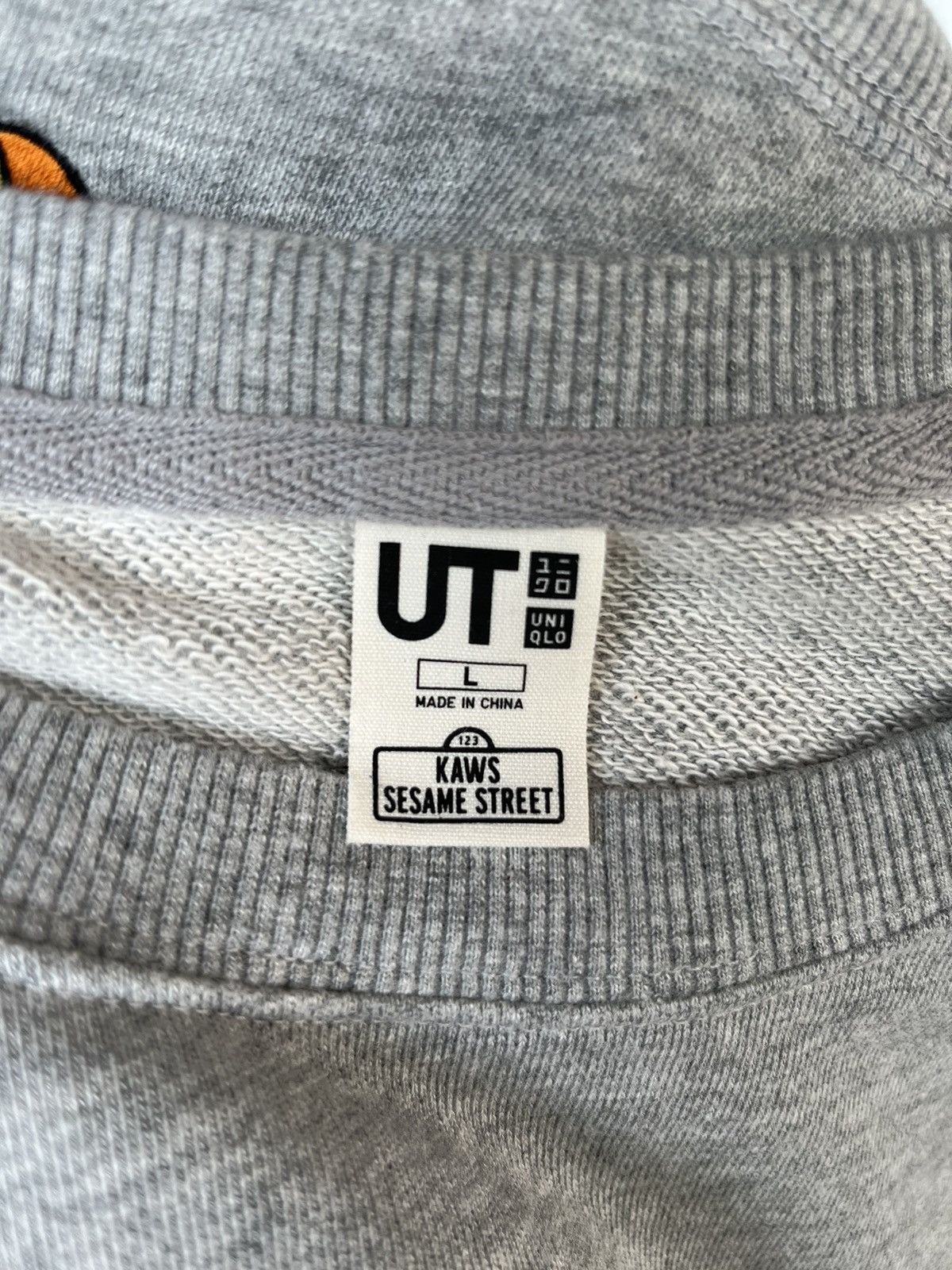 Japanese Brand Uniqlo x Kaws x Sesame Street Sweatshirt Size US L / EU 52-54 / 3 - 6 Thumbnail