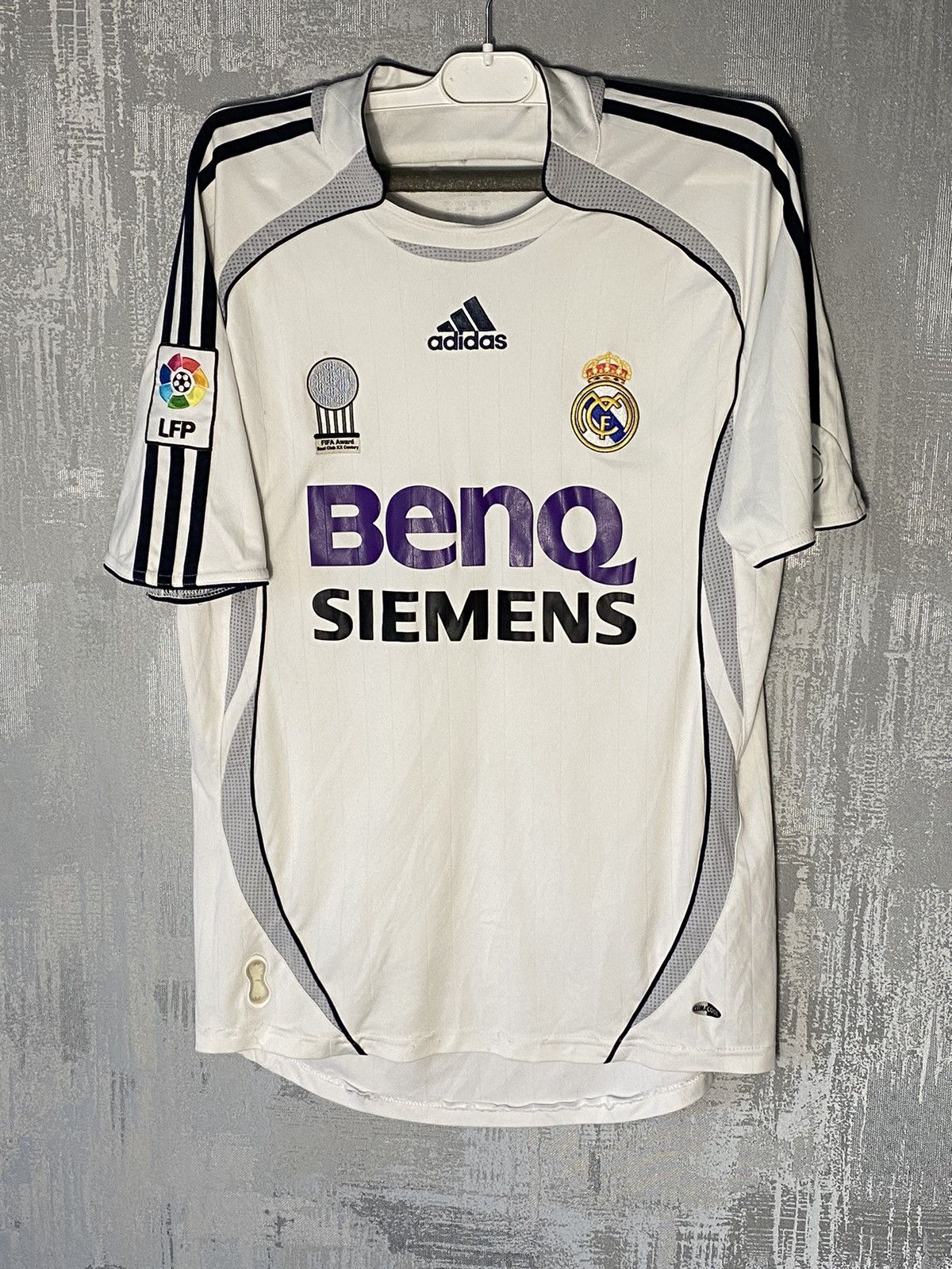 Adidas 2006 Vintage Real Madrid Adidas Soccer Jersey Benq Siemens | Grailed
