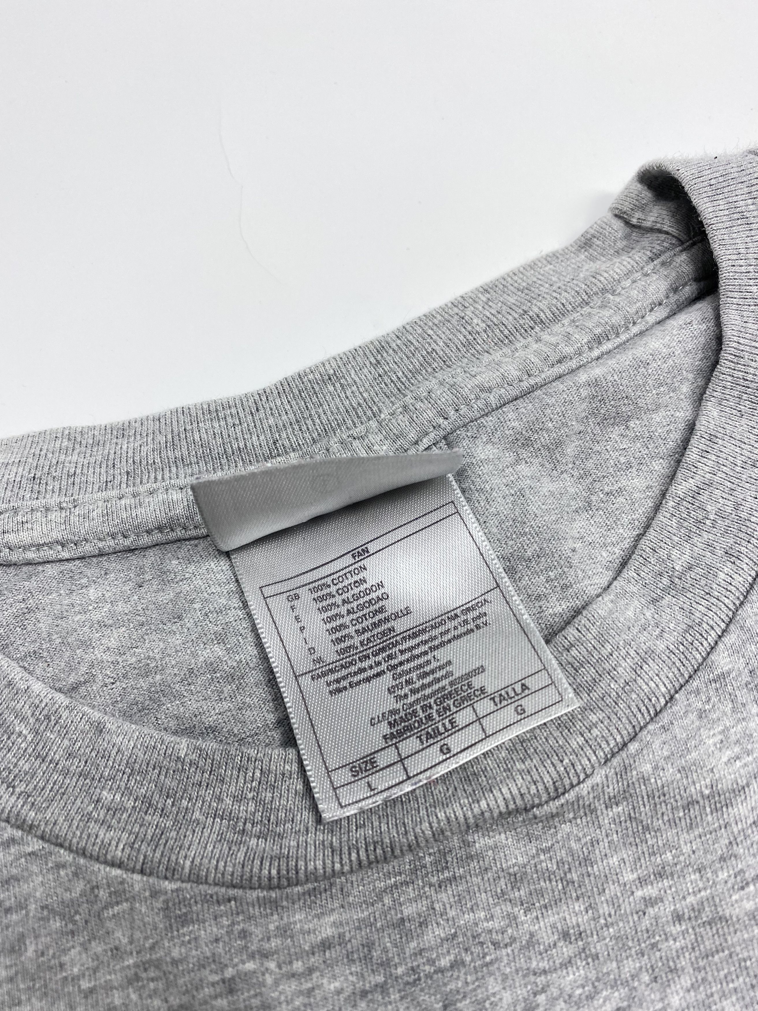 Nike × Vintage Nike 90s Vintage Neon Script Logo T-Shirt Tee Size US L / EU 52-54 / 3 - 4 Thumbnail