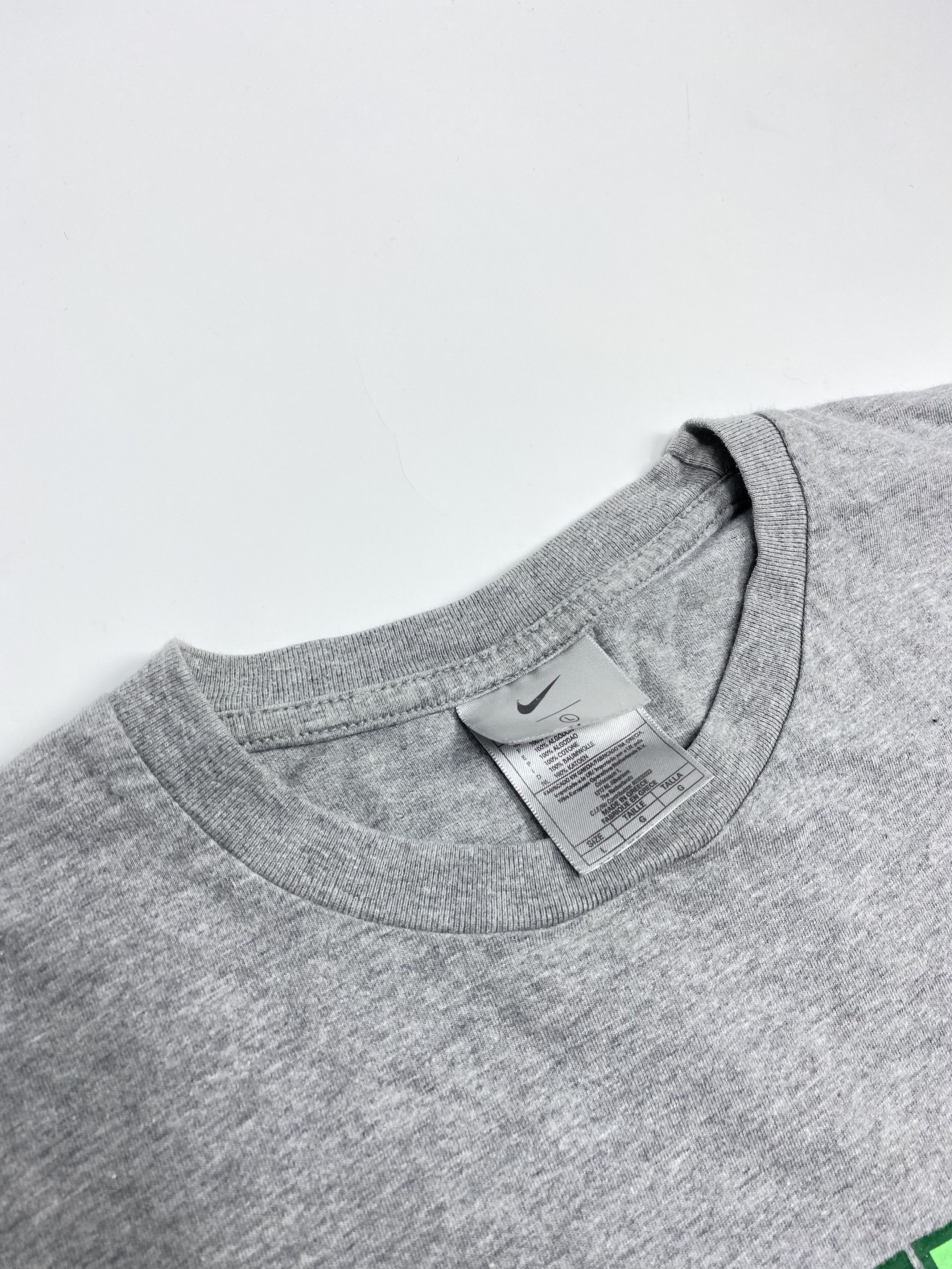 Nike × Vintage Nike 90s Vintage Neon Script Logo T-Shirt Tee Size US L / EU 52-54 / 3 - 3 Thumbnail