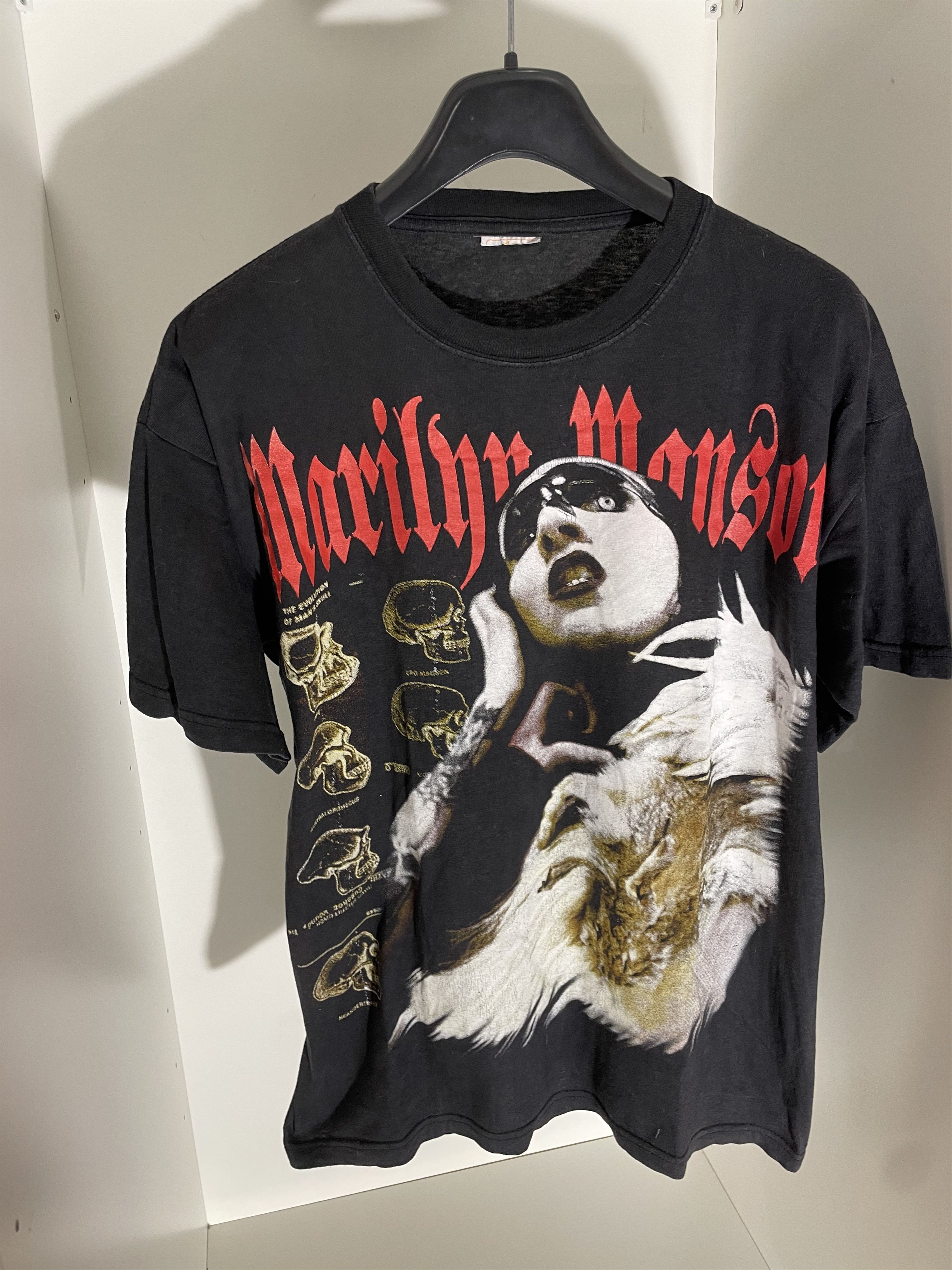 Marilyn Manson Tシャツ ©️1997 古着 美品 ビンテージ Vintage Marilyn manson '97 tee - Short Sleeve T Shirts