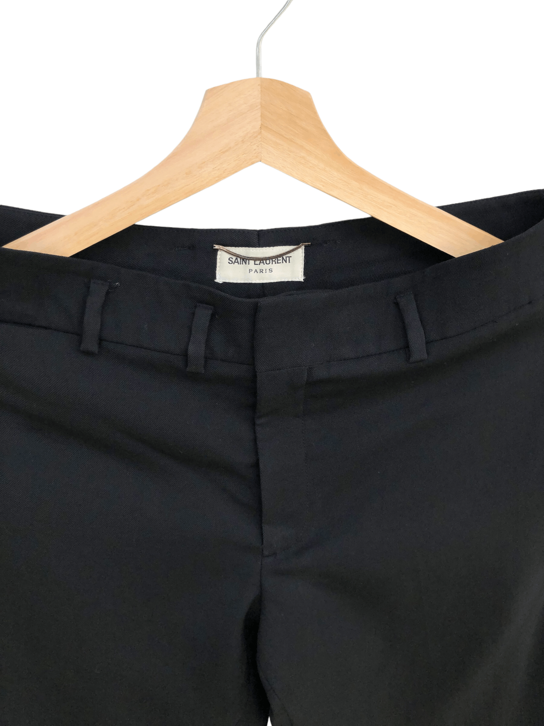 Saint Laurent Paris FW18 TAILORED RELAXED TROUSERS COTTON 32 Size US 32 / EU 48 - 3 Thumbnail
