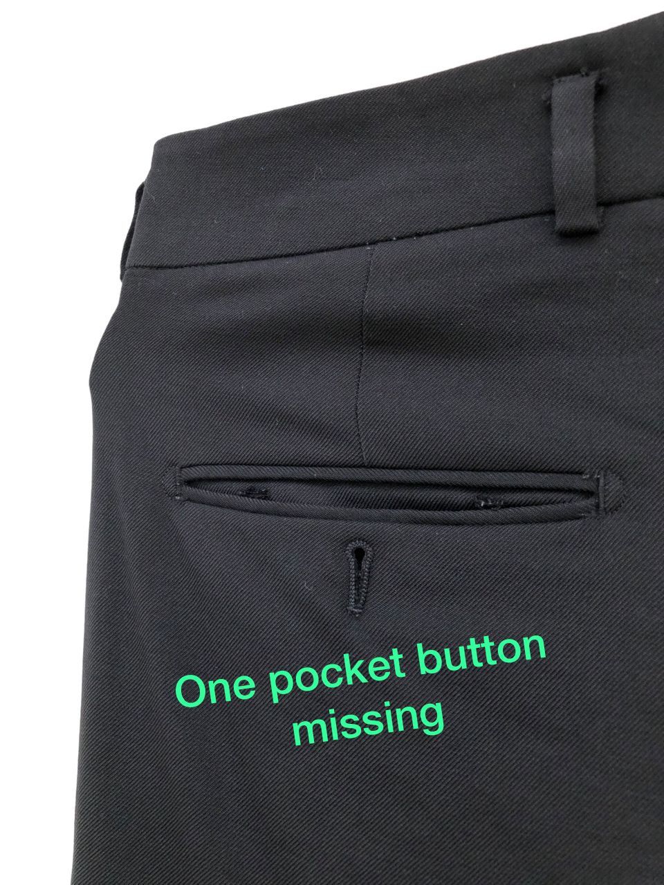 Saint Laurent Paris FW18 TAILORED RELAXED TROUSERS COTTON 32 Size US 32 / EU 48 - 6 Thumbnail