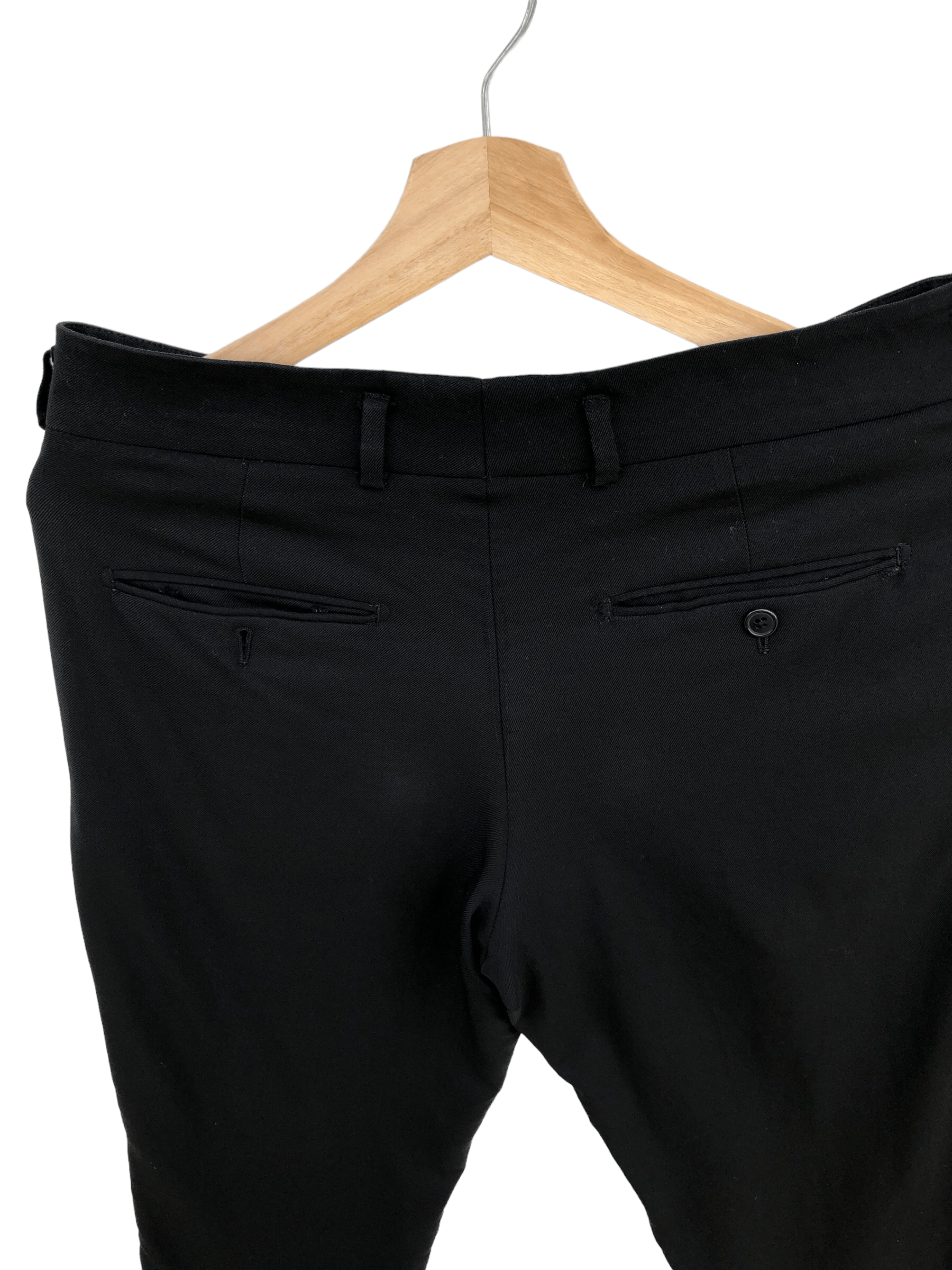 Saint Laurent Paris FW18 TAILORED RELAXED TROUSERS COTTON 32 Size US 32 / EU 48 - 4 Thumbnail