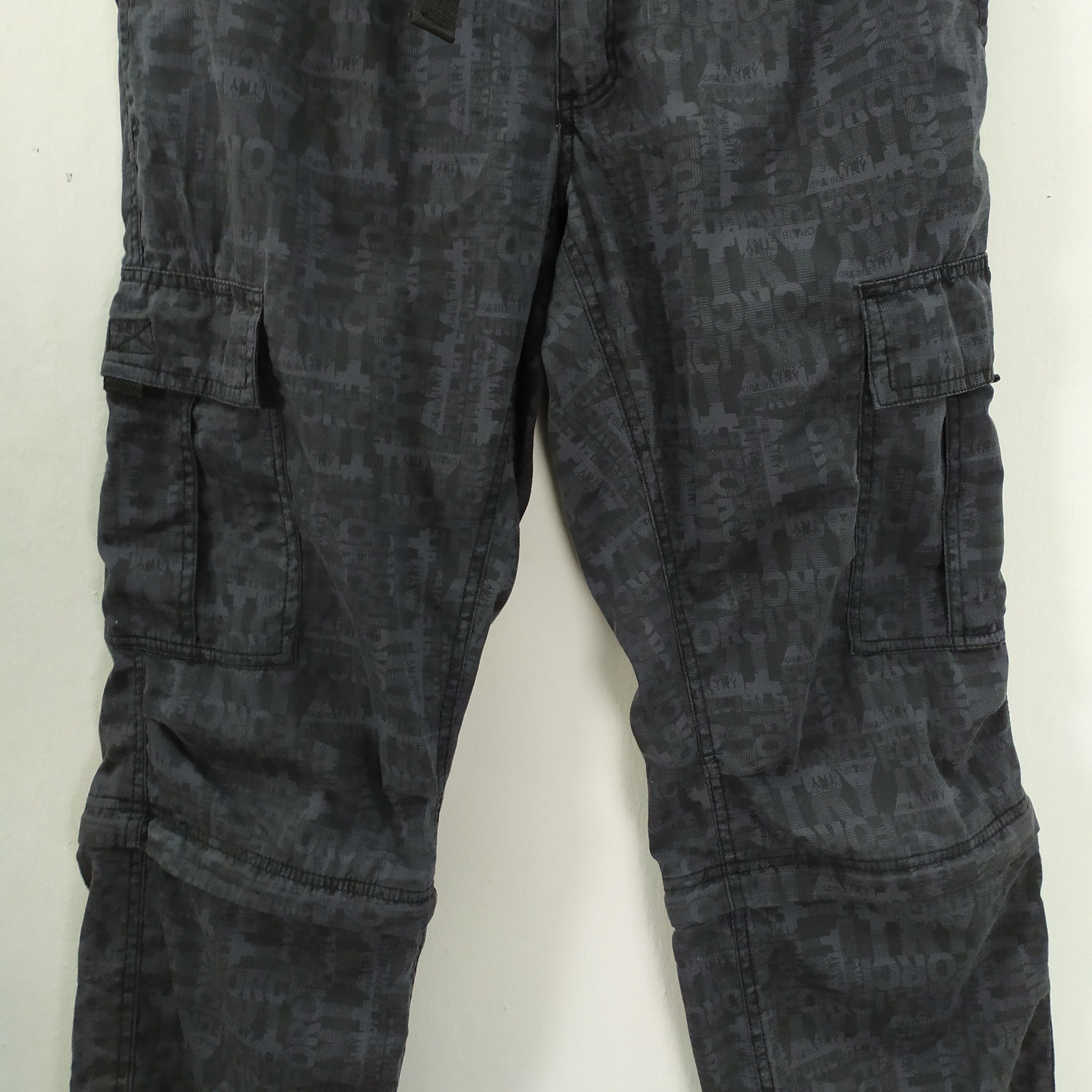 Japanese Brand ANTI LABEL CARGO PANTS /TACTICAL PANTS Size US 30 / EU 46 - 6 Thumbnail
