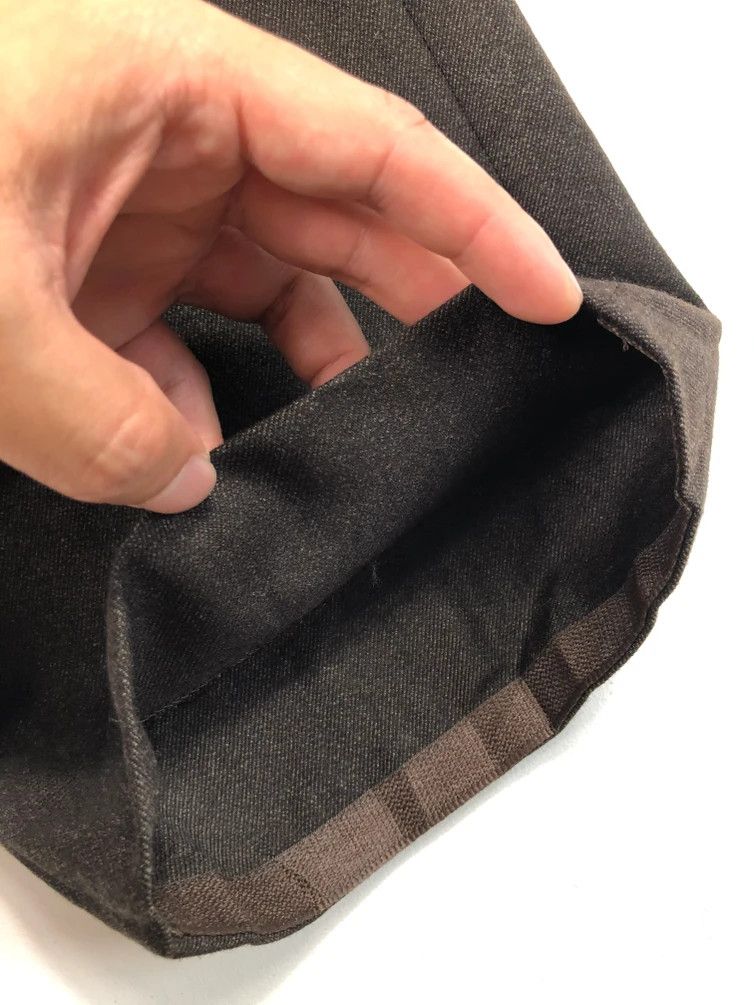 Hermes RARE🔥VINTAGE 80’S HERMES BROWN WOOL TROUSERS Size US 32 / EU 48 - 8 Thumbnail